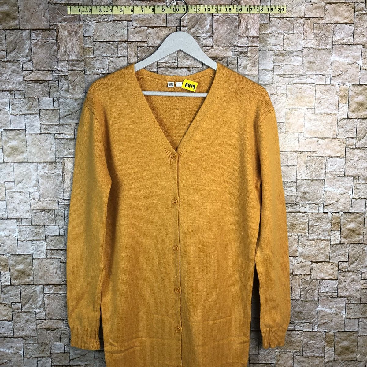 Homespun Knitwear × Undercover × Uniqlo Uniqlo X Undercover Mustard Long Knitwear #A919 Size S / US 4 / IT 40 - 2 Thumbnail