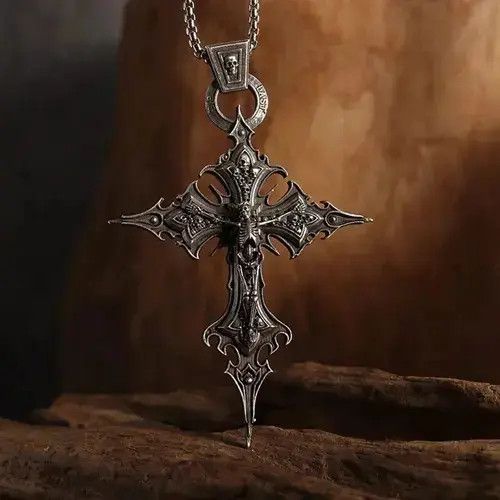 Jewelry Dark Skull Double Layers Pants Chain Size ONE SIZE - 3 Thumbnail