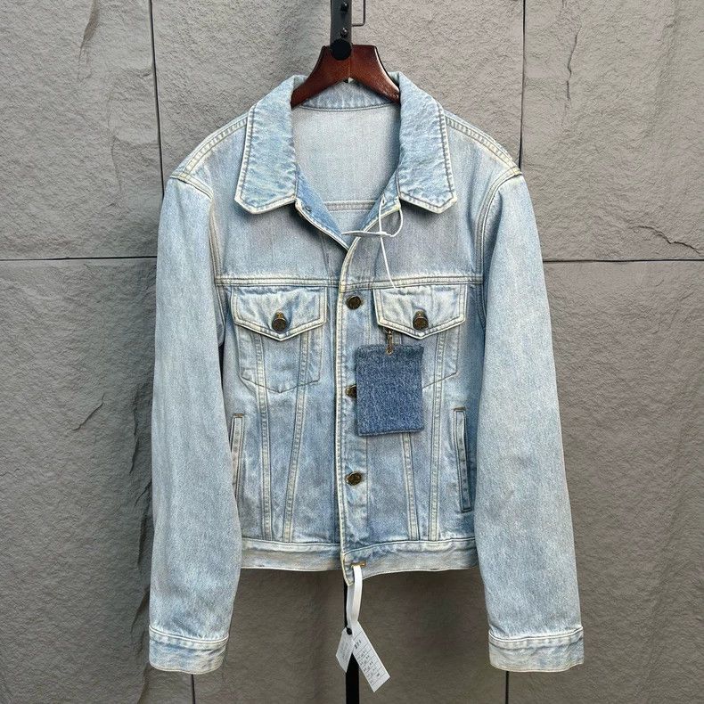 Louis Vuitton Louis Vuitton Blue listed denim jacket Size US S / EU 44-46 / 1 - 1 Thumbnail
