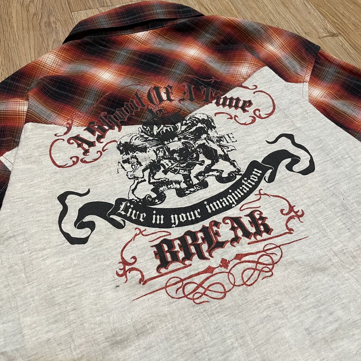 In The Attic In The Attic Shadow Hybrid Shirt Punk Style Size US L / EU 52-54 / 3 - 9 Thumbnail