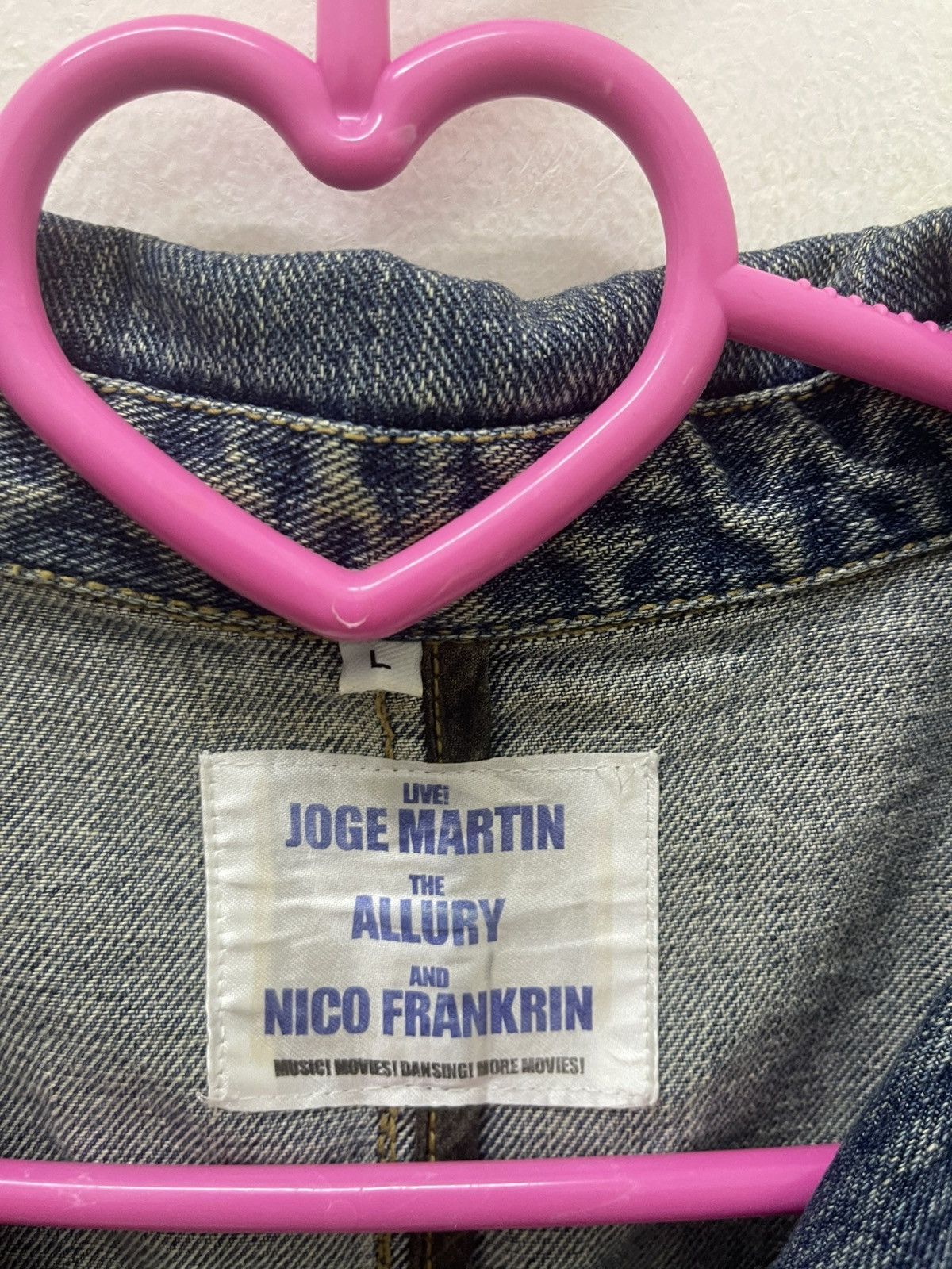 Vintage Rare Vintage JOGE MARTIN THE ALLURY X NICO FRANKRIN Denim Size US L / EU 52-54 / 3 - 9 Thumbnail