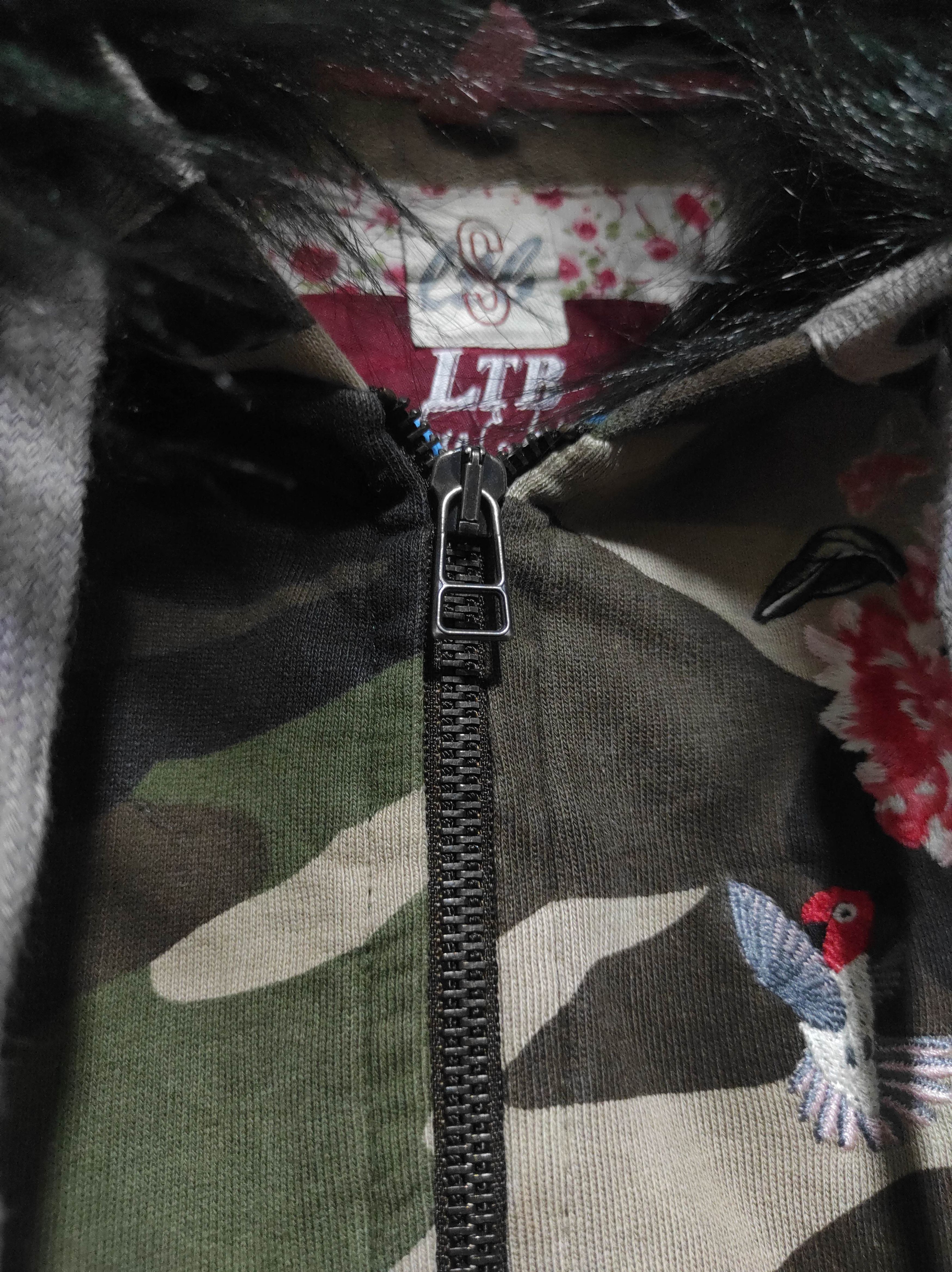 If Six Was Nine LTB Camo Embroidery Zip Fur Hoodie IfSixWasNine LGB style Size US S / EU 44-46 / 1 - 5 Thumbnail