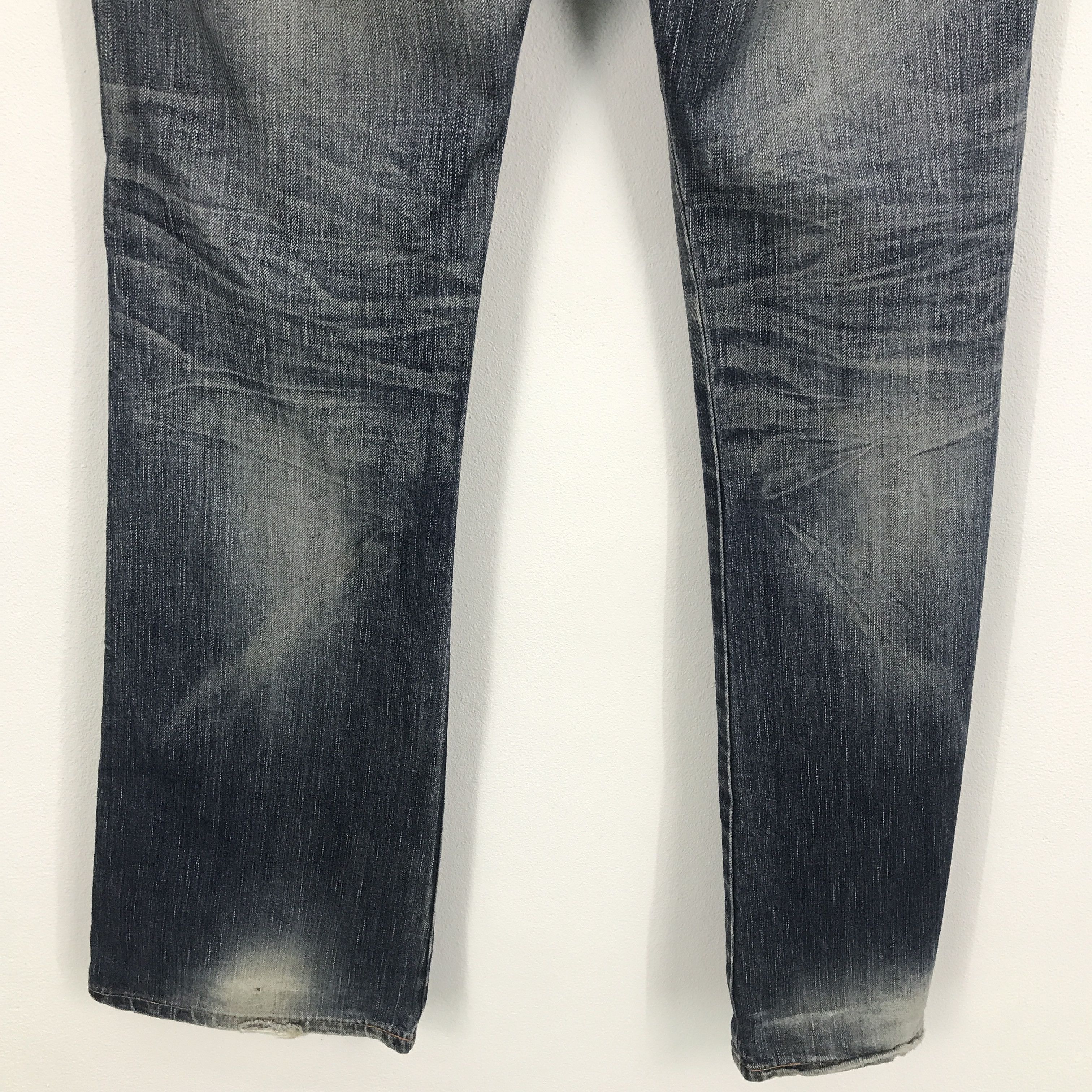 Edwin Edwin Blue Trip distressed denim Jeans Size US 32 / EU 48 - 6 Thumbnail