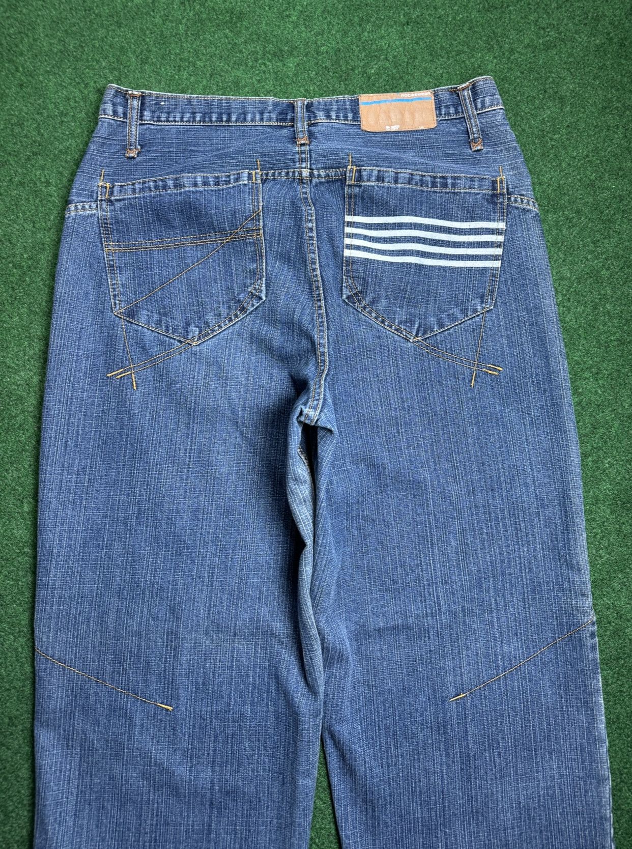 Rocawear Vintage Y2K Rocawear Denim Baggy Men’s 36x34 Jeans Size US 36 / EU 52 - 4 Thumbnail
