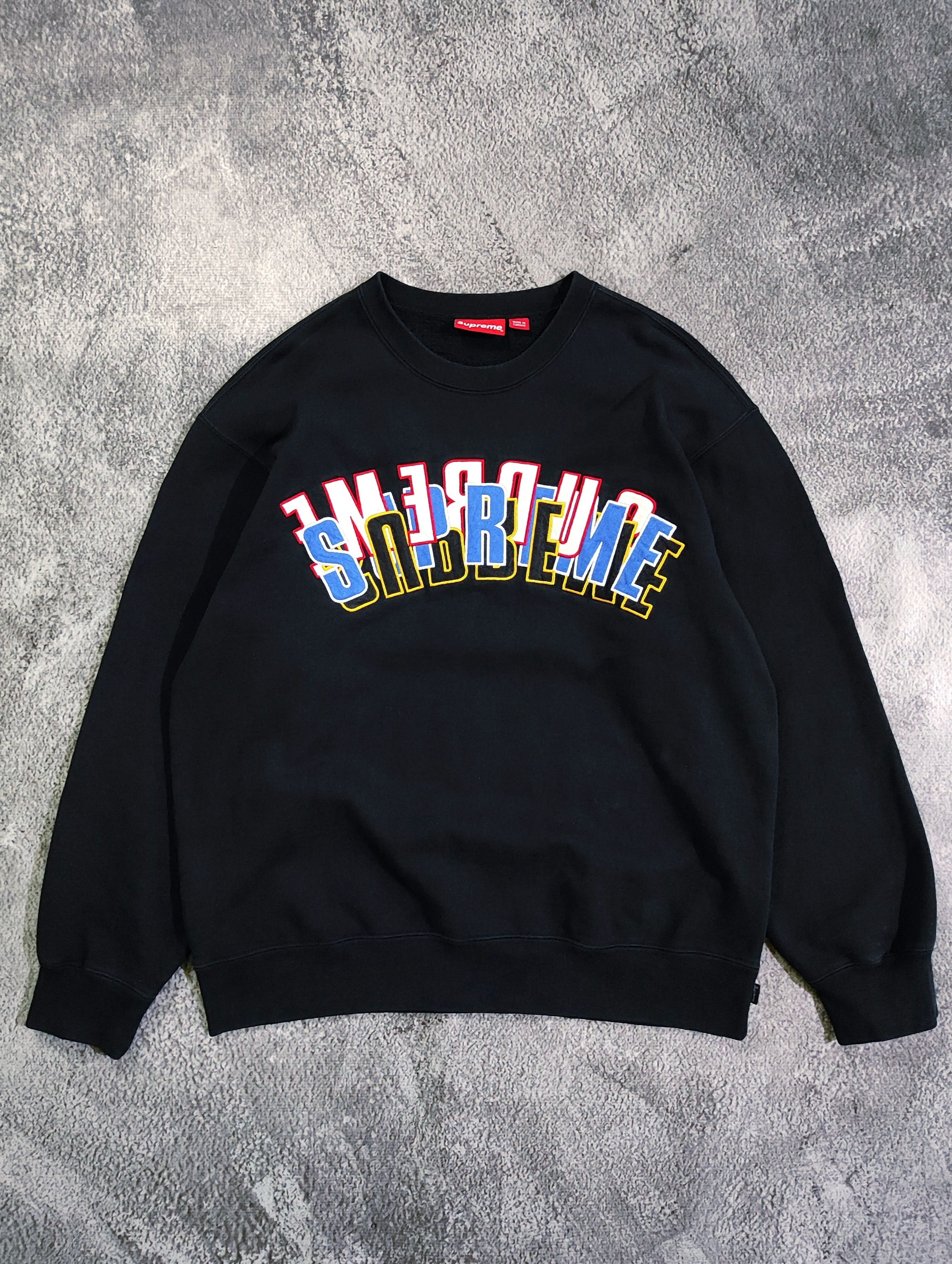 Supreme Stacked Crewneck (SS21) - $158
