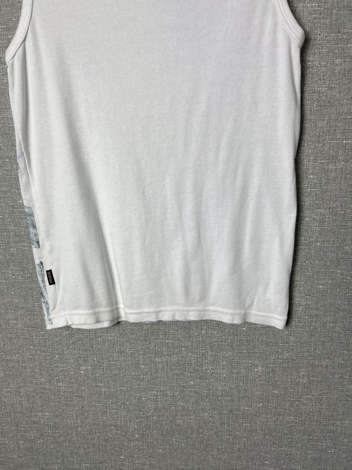 Diesel Diesel Sleeveless Abstract Distressed Print Center Logo Tank Size US S / EU 44-46 / 1 - 12 Thumbnail