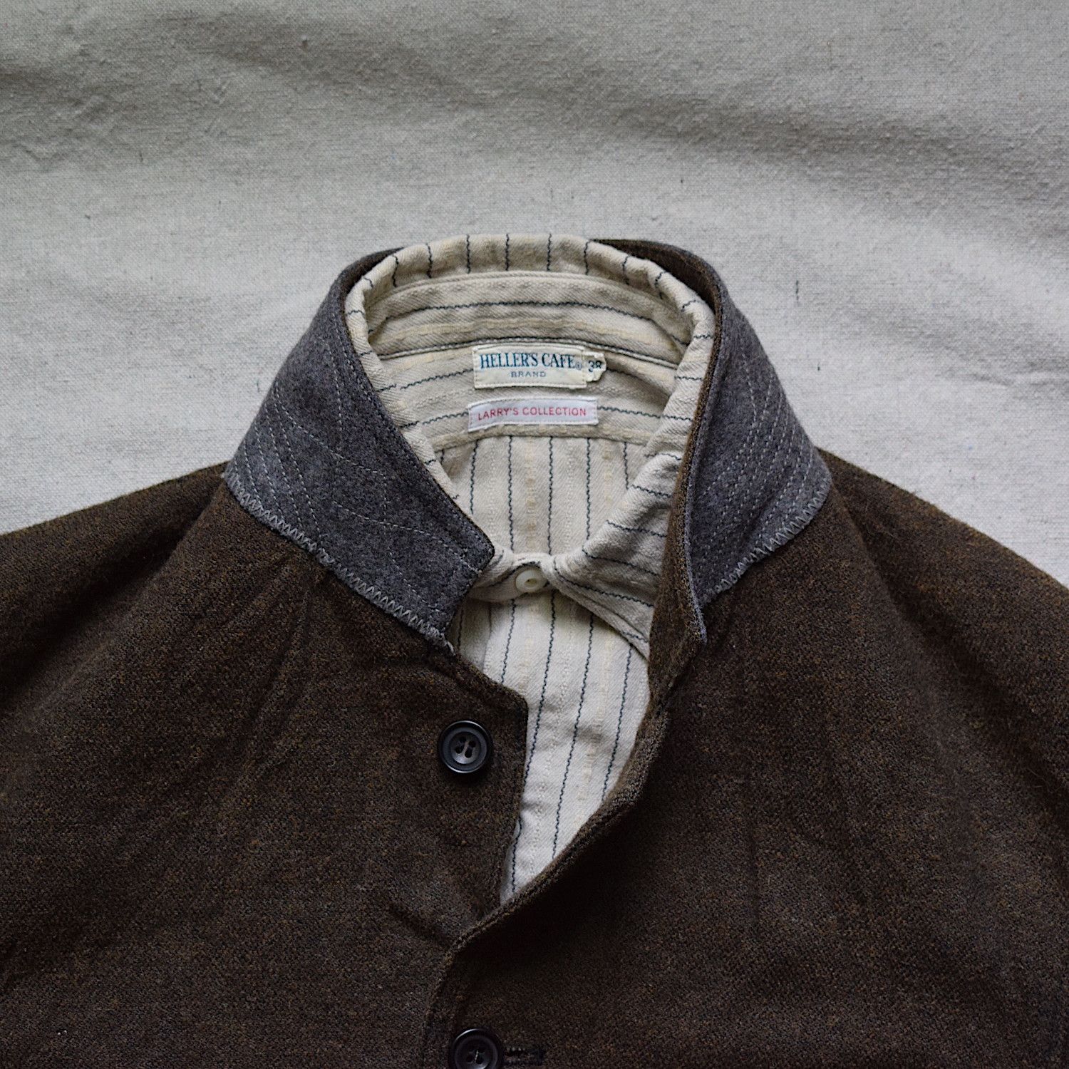 Japanese Brand × Old Joe OLD JOE tweed sack jacket, vest & trousers sz. 38/36/30 Size 36R - 6 Thumbnail