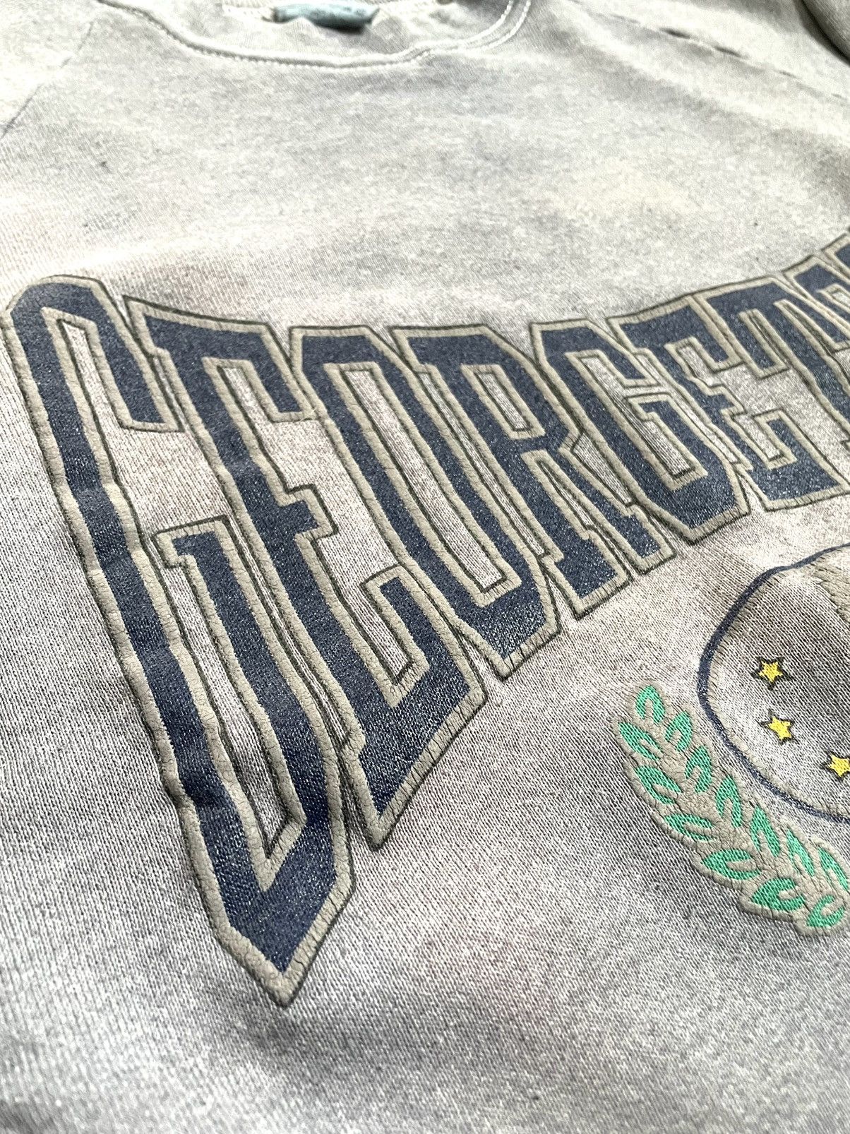 Unsound Rags 90s Overdyed Georgetown University Crewneck Size US M / EU 48-50 / 2 - 3 Thumbnail