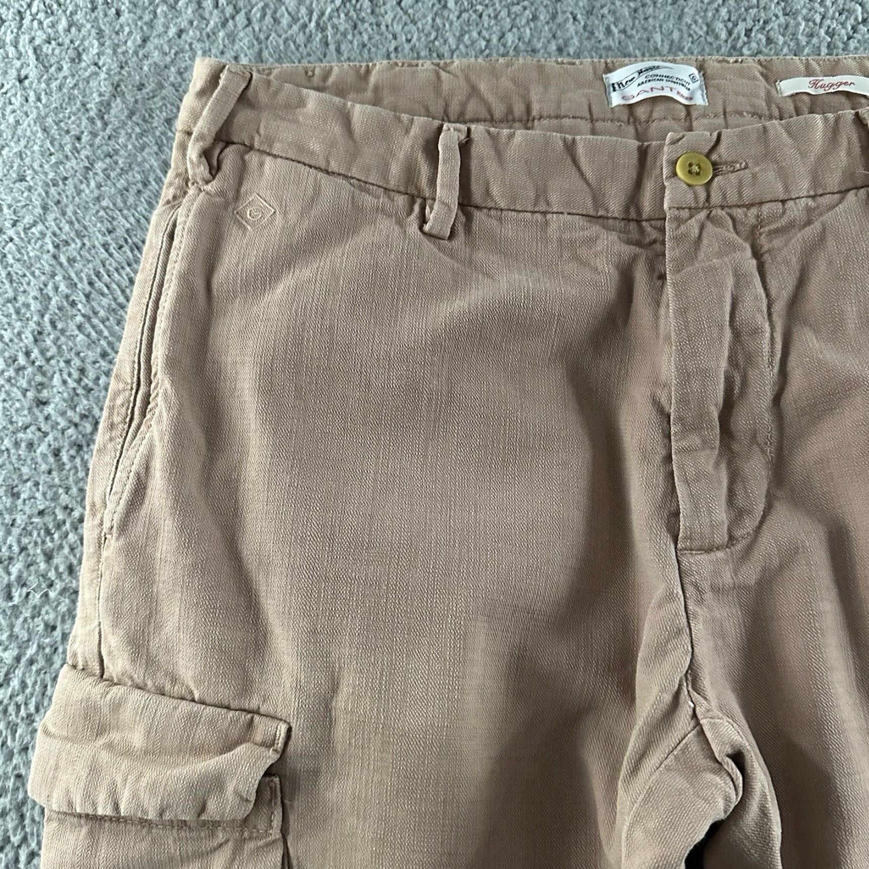 Gant Gant Rugger Mens Pants Pink Size 32x32 Cargo Hugger Canvas 100% Cotton Mens Size US 32 / EU 48 - 3 Thumbnail
