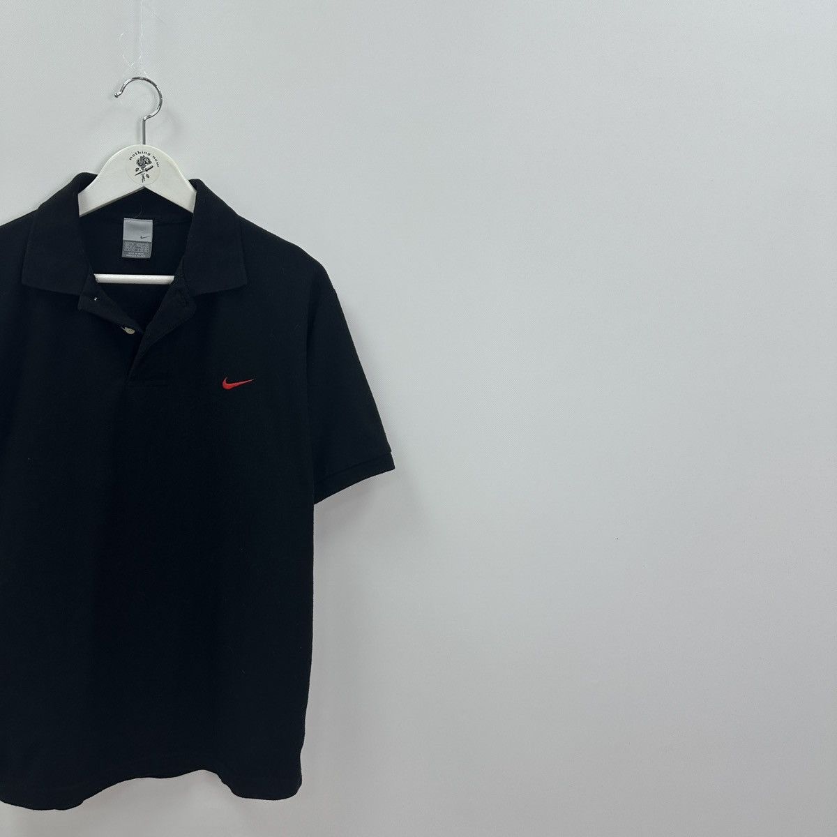 Vintage Vintage 00s Nike Embroidered logo Swoosh polo y2k rare hype Size US M / EU 48-50 / 2 - 2 Thumbnail