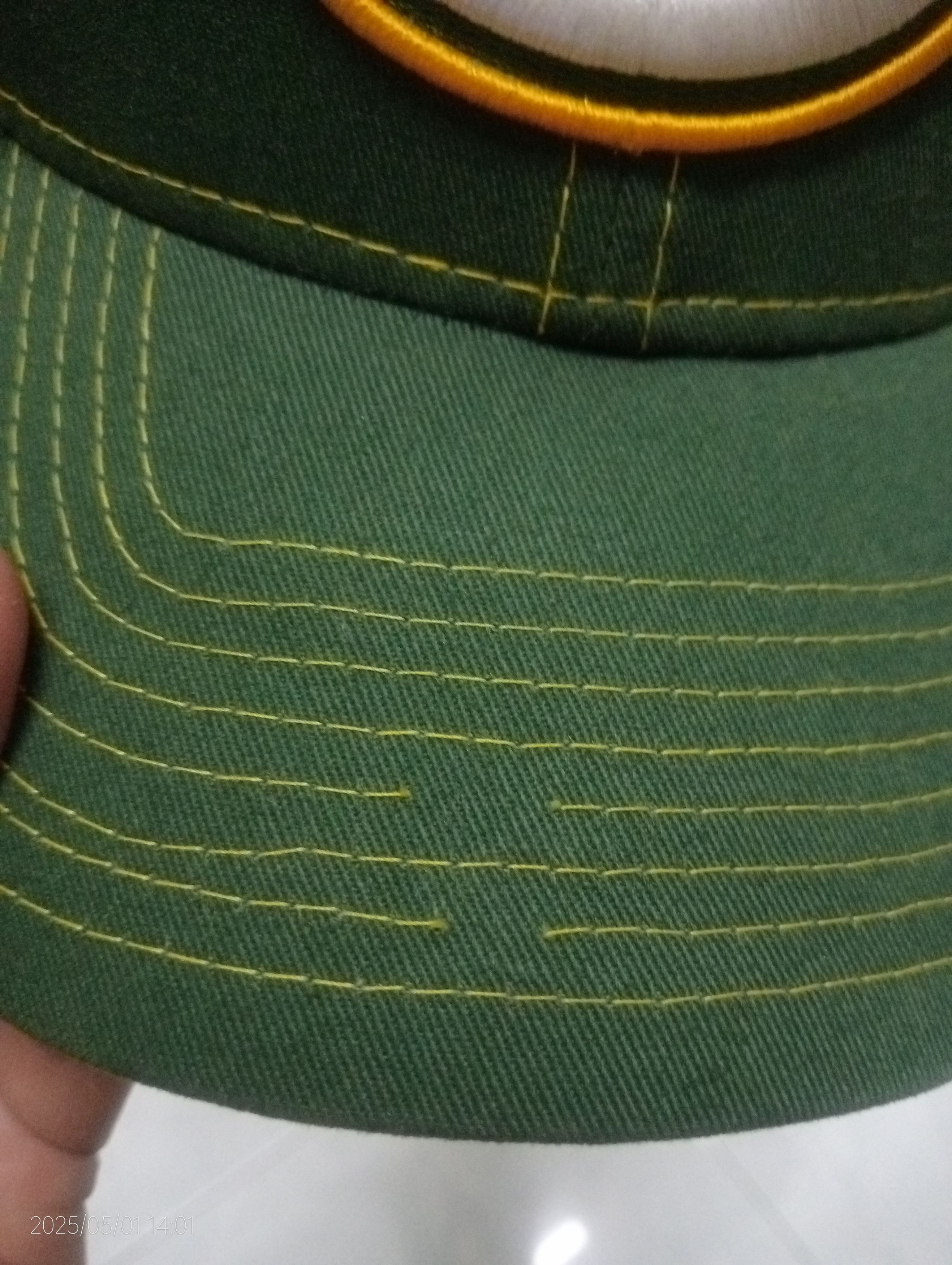 NFL × New Era NEW ERA 39THIRTY NFL Green Bay Packers Small Medium Hat Size ONE SIZE - 5 Thumbnail