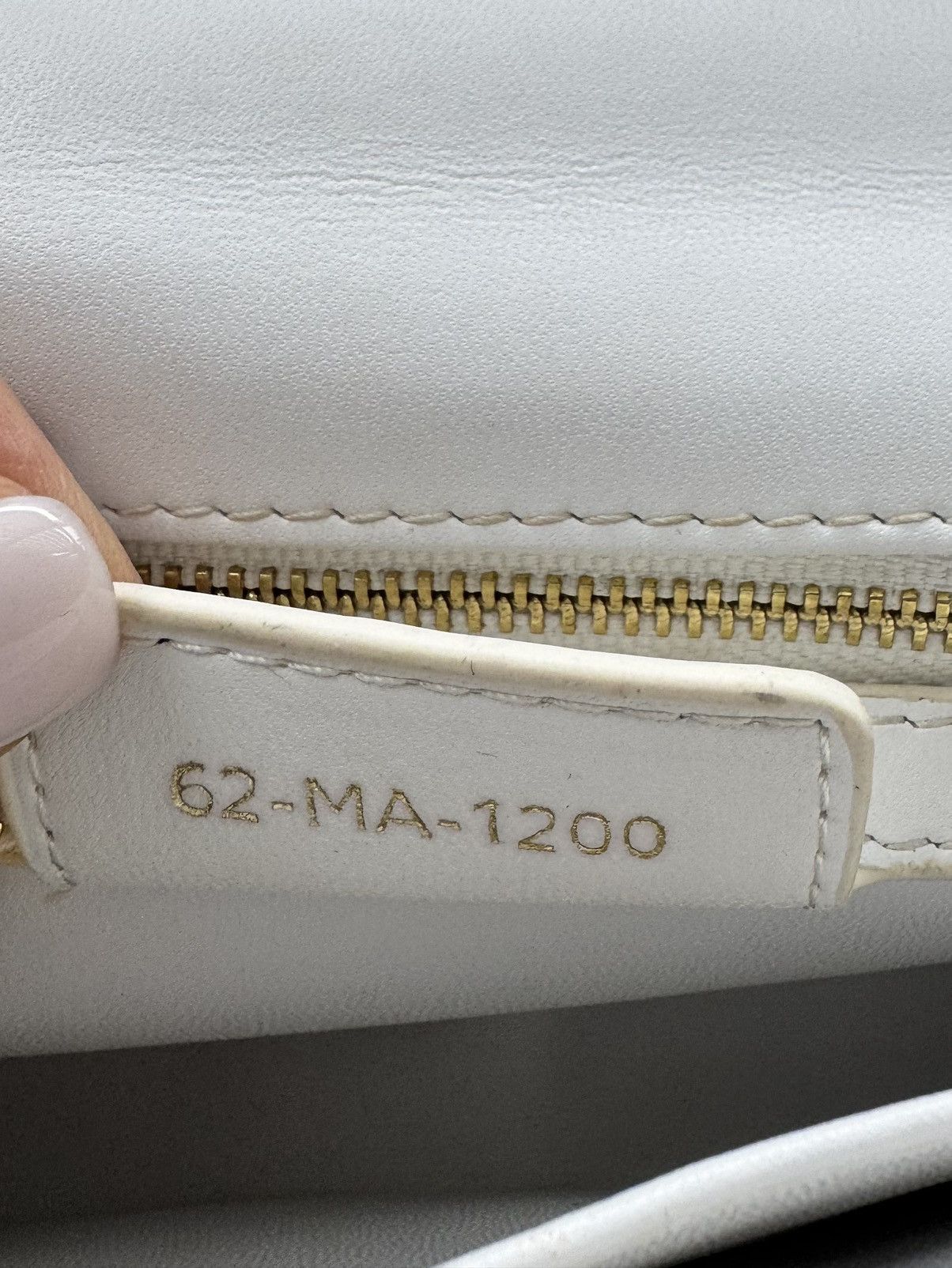 Dior Small Dior Caro bag ivory supple cannage calfskin Size ONE SIZE - 14 Thumbnail