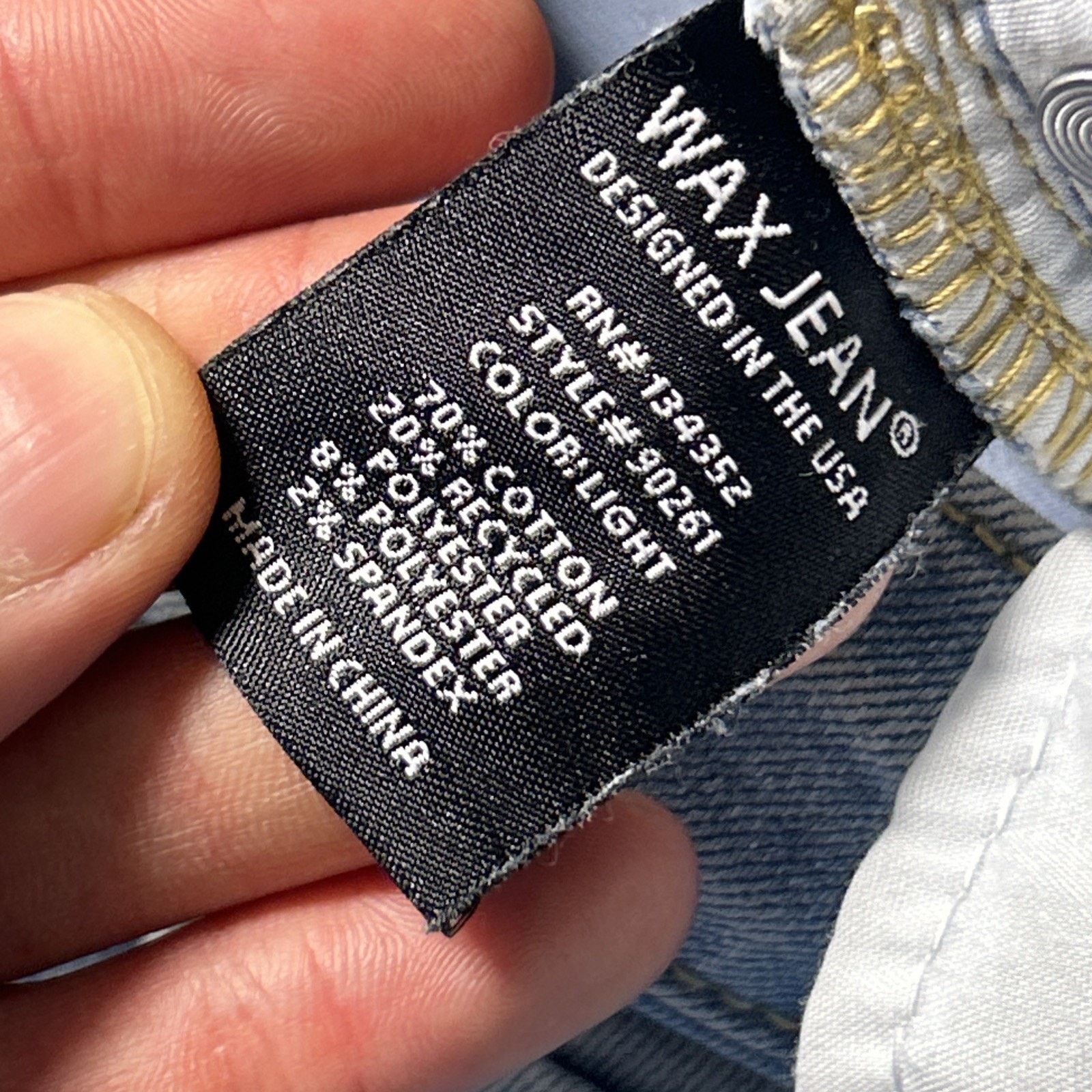 Levi's Beyond Baggy Dojo Flare Jeans Womens 31x27 Raw Hems Hamilton Size 31" - 4 Thumbnail