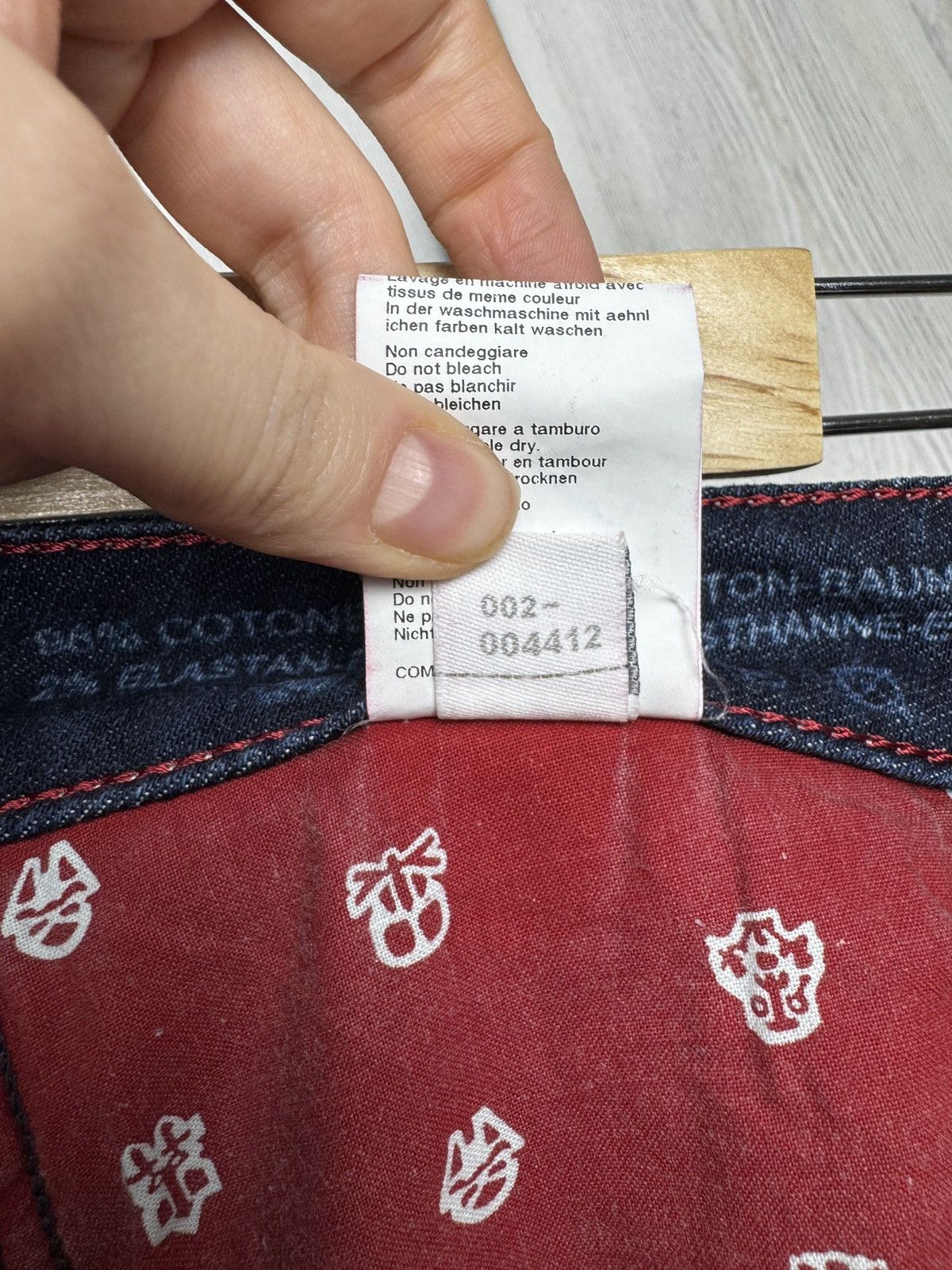 Marithe + Francois Girbaud Le Jean de Marithe Francois Girbaud New XBracket Laser Beam Size 31" - 14 Thumbnail