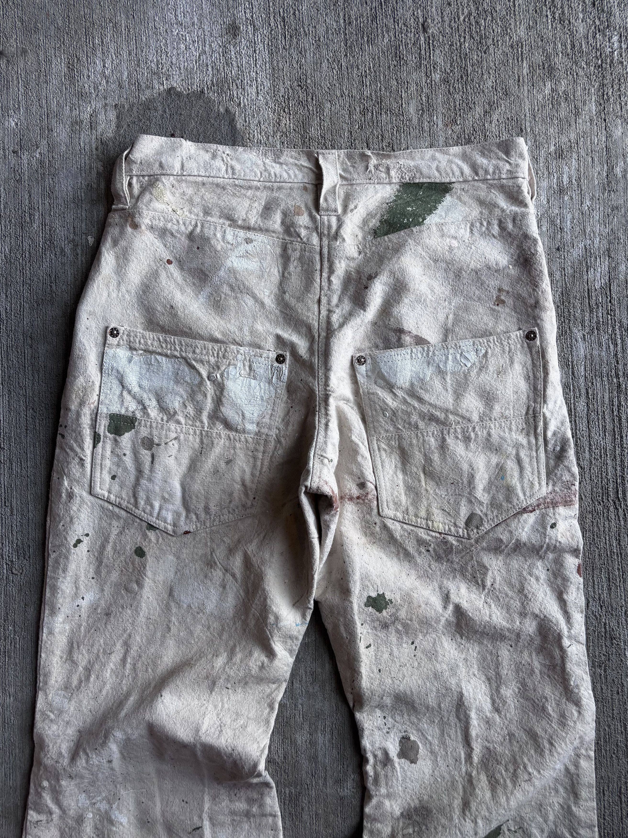 Other 1:1 Painter Signature Cut Flared Pants By David Turner Size US 32 / EU 48 - 8 Thumbnail