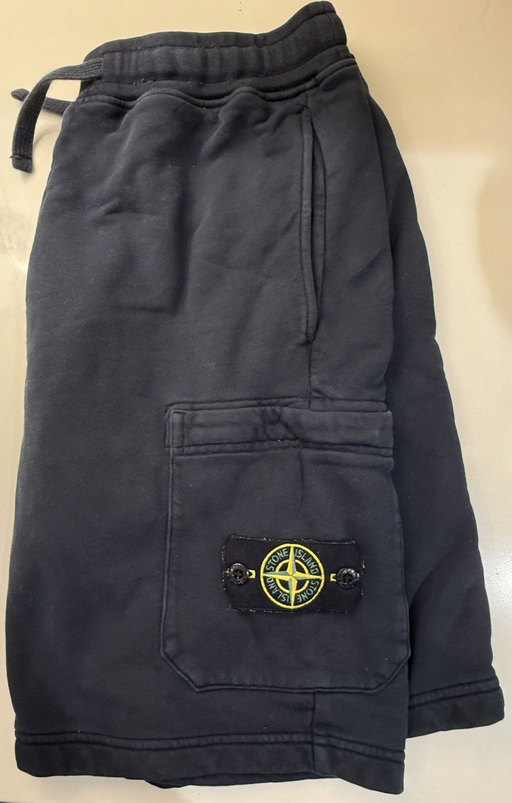 Stone Island Stone Island Fleece Cargo Shorts V0020 (M) Size US 32 / EU 48 - 2 Thumbnail