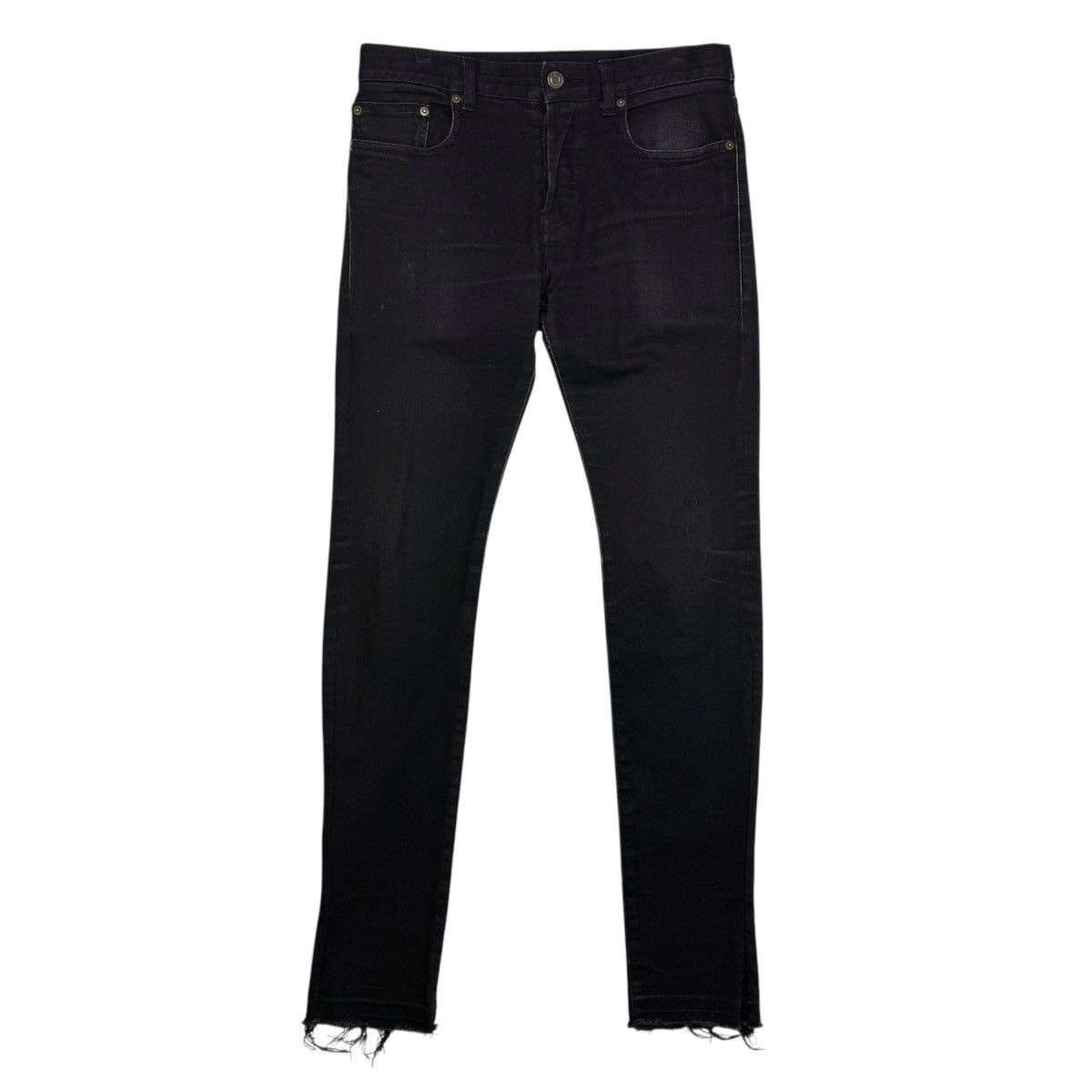 Saint Laurent Paris SAINT LAURENT PARIS FW13 BLACK D01 DENIM Size US 30 / EU 46 - 2 Thumbnail