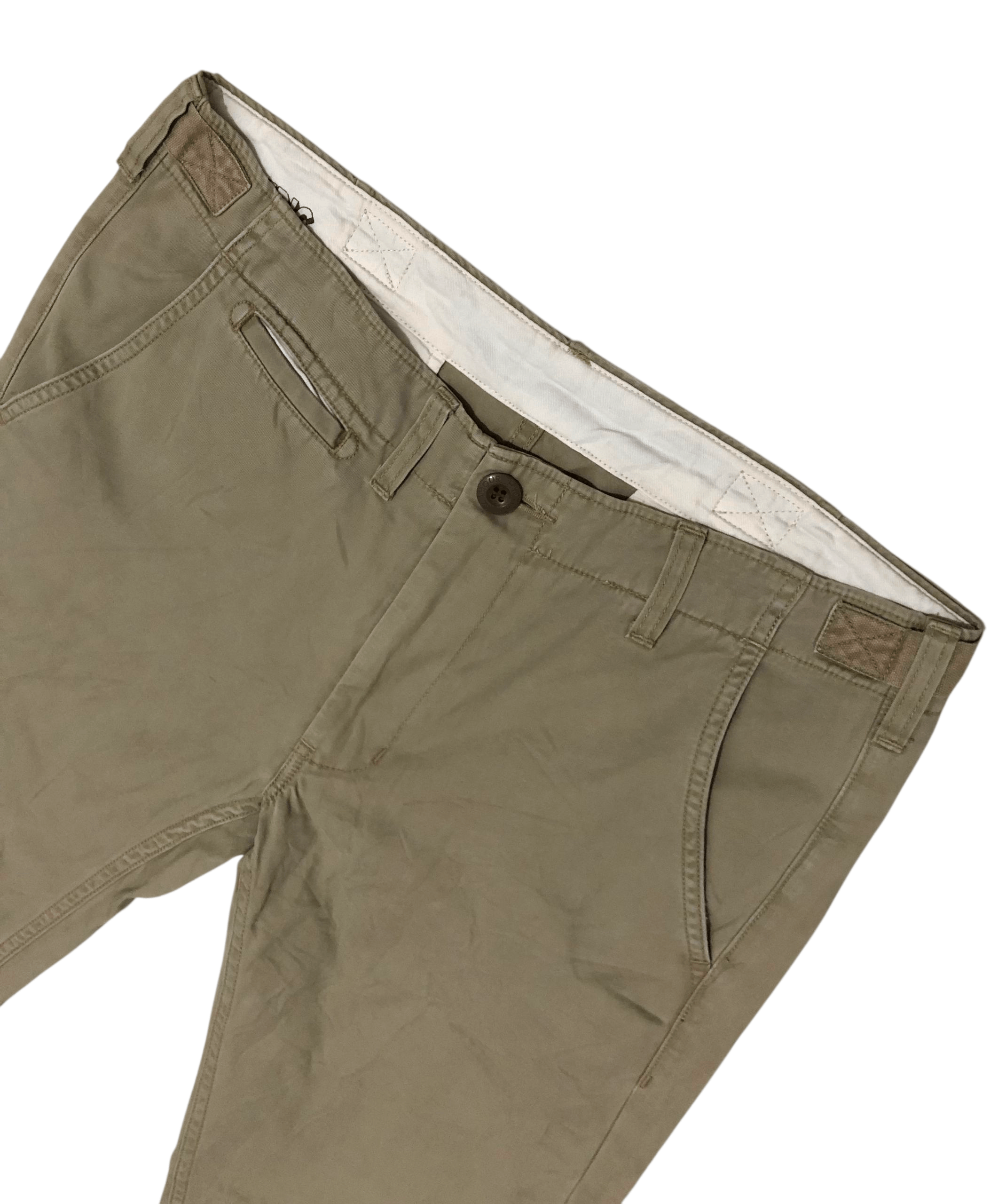 Hysteric Glamour Rare Hysteric Glamour Original Work Wear Chinos Khaki Beige Size US 33 - 3 Thumbnail
