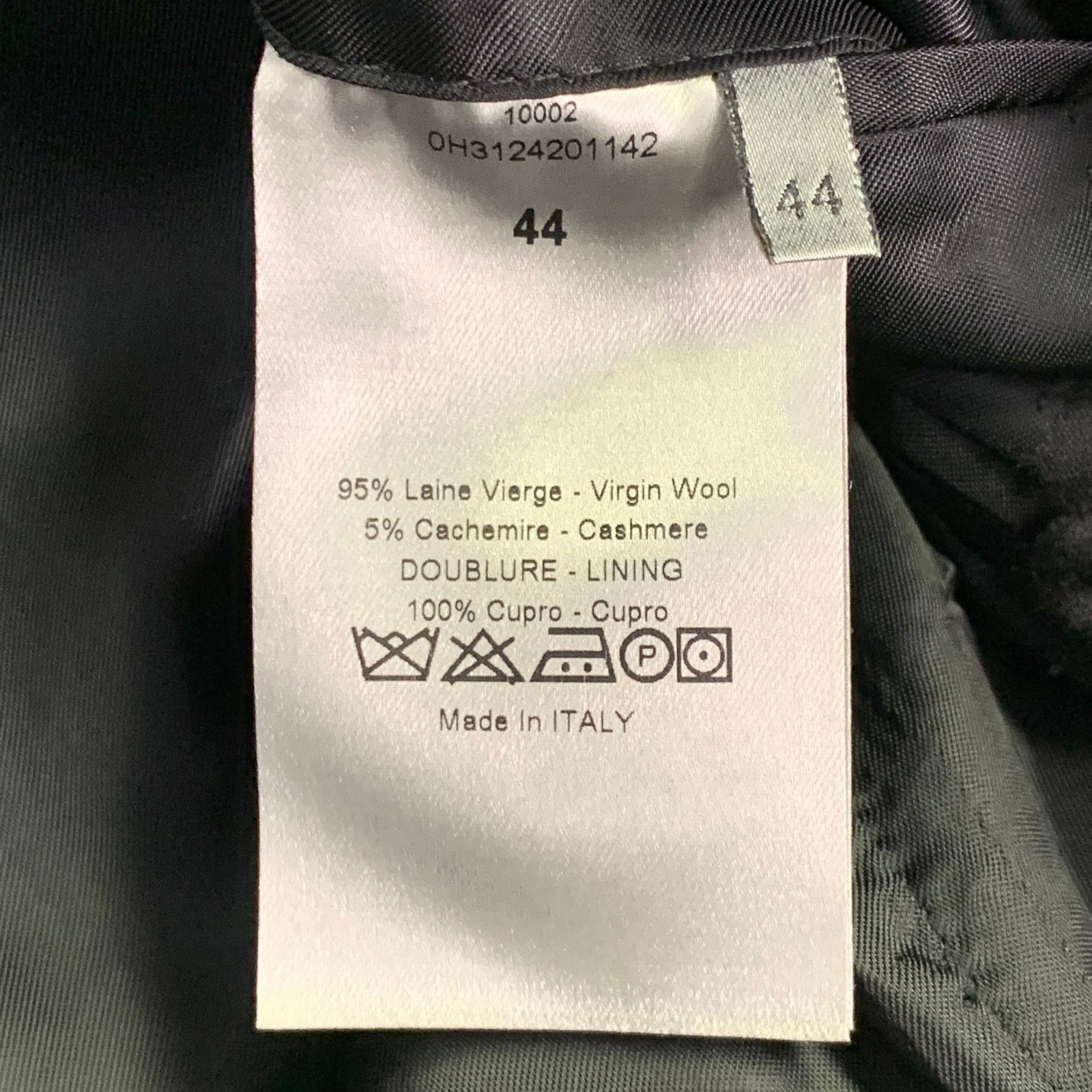 Dior DIOR HOMME by KRIS VAN ASSCHE AW10 XS Cashmere Scarf Coat Size US XS / EU 42 / 0 - 9 Thumbnail