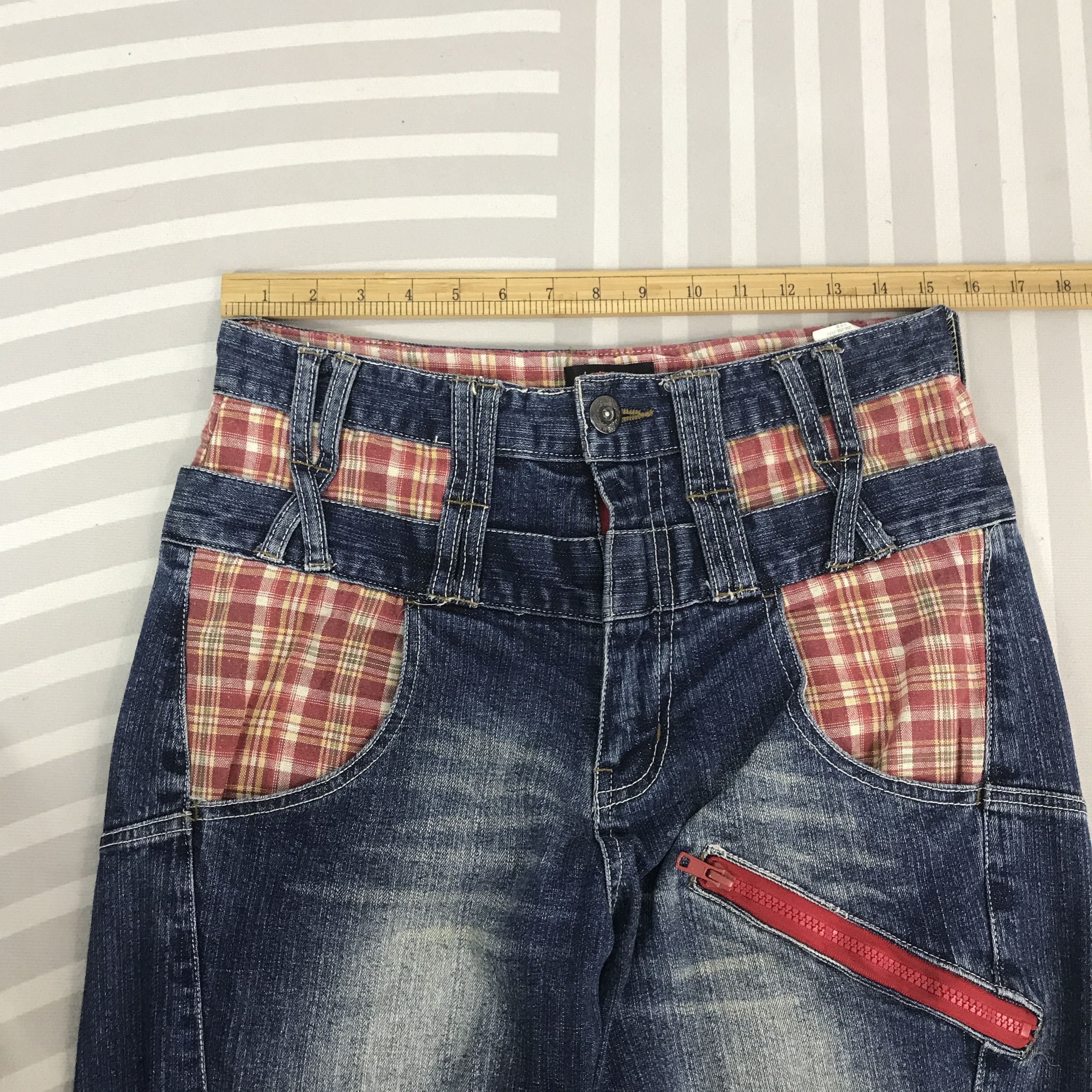 Japanese Brand Vintage Conto. Japan Double Wasit Denim Pants Size US 30 / EU 46 - 7 Thumbnail