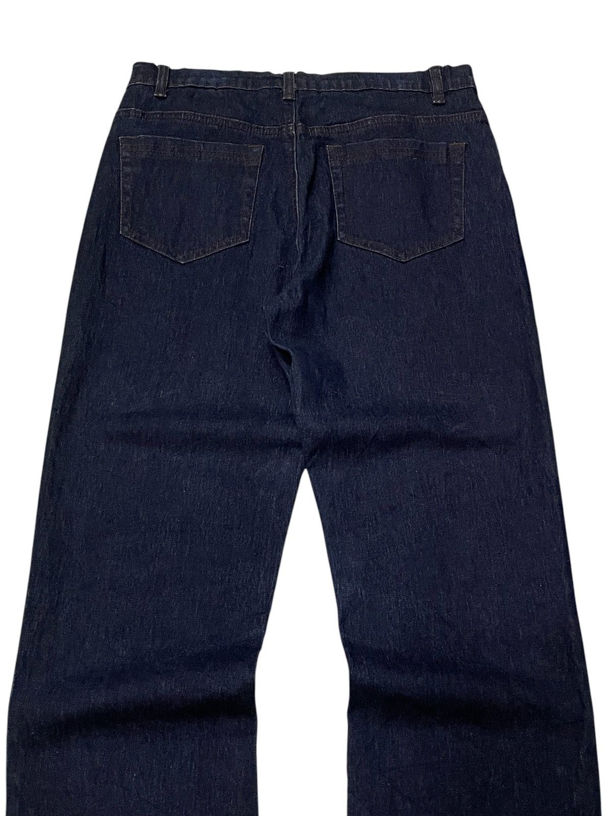 Japanese Brand × Tornado Mart Tornado Mart Wanabe Style Studded Rivet Flare Denim Jeans Size US 30 / EU 46 - 19 Thumbnail