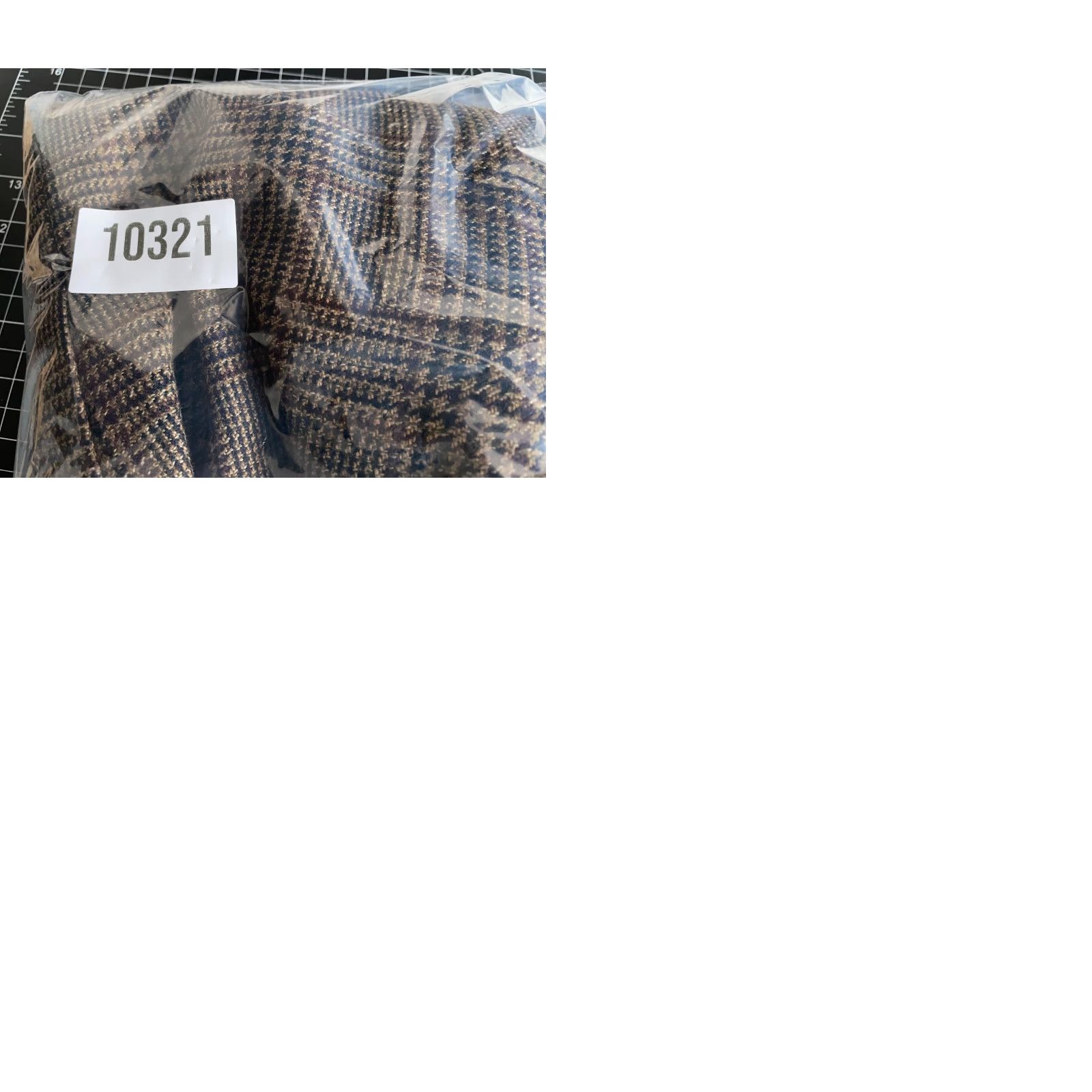 Ralph Lauren VINTAGE Chaps Ralph Lauren Blazer Jacket Single-Breasted Wool Brown Houndstooth 43 Regular Mens True? Size 46R - 11 Thumbnail