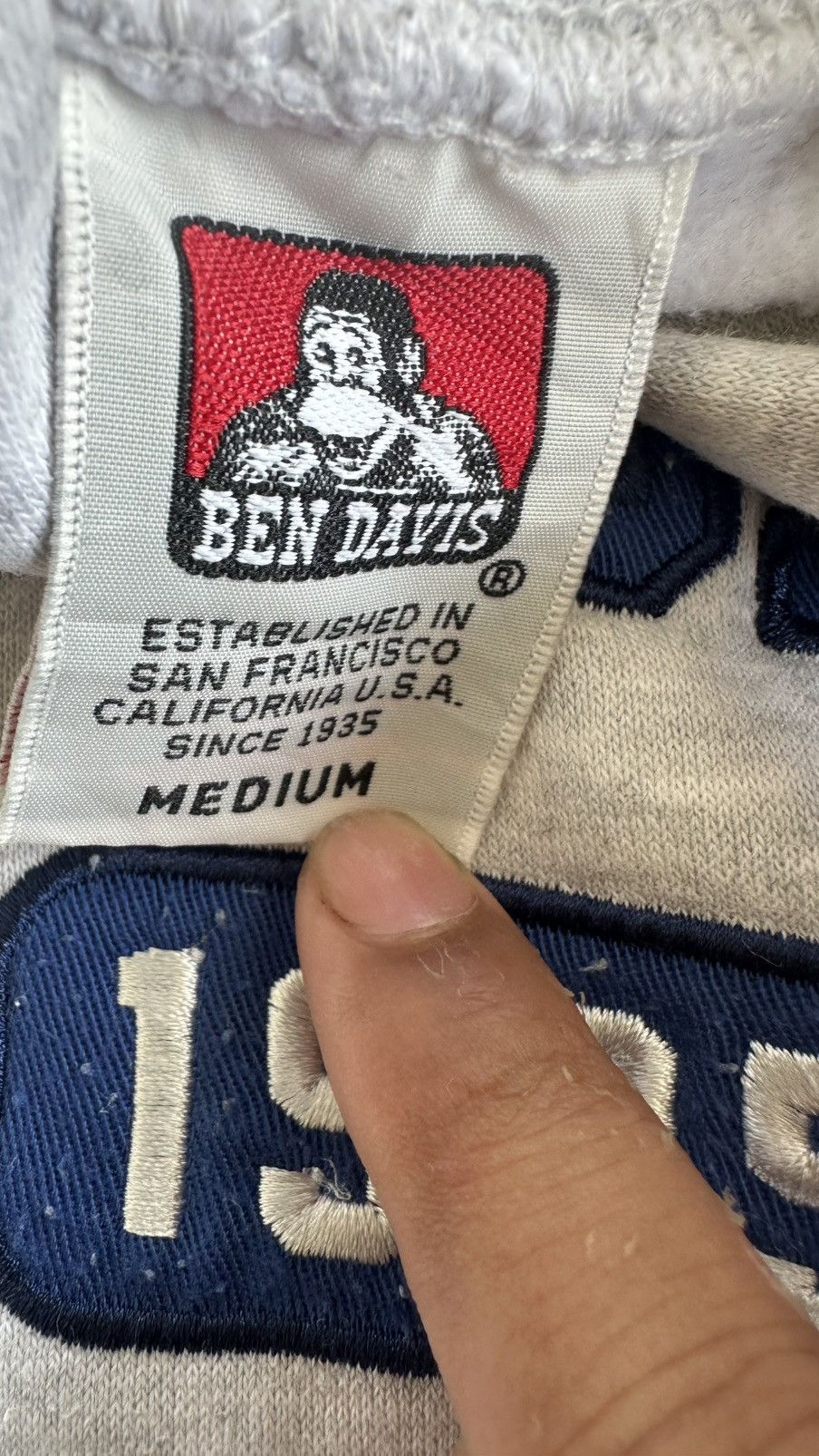Ben Davis BEN DAVIS SPELLOUT HEAVY HOODIE Size US L / EU 52-54 / 3 - 4 Thumbnail