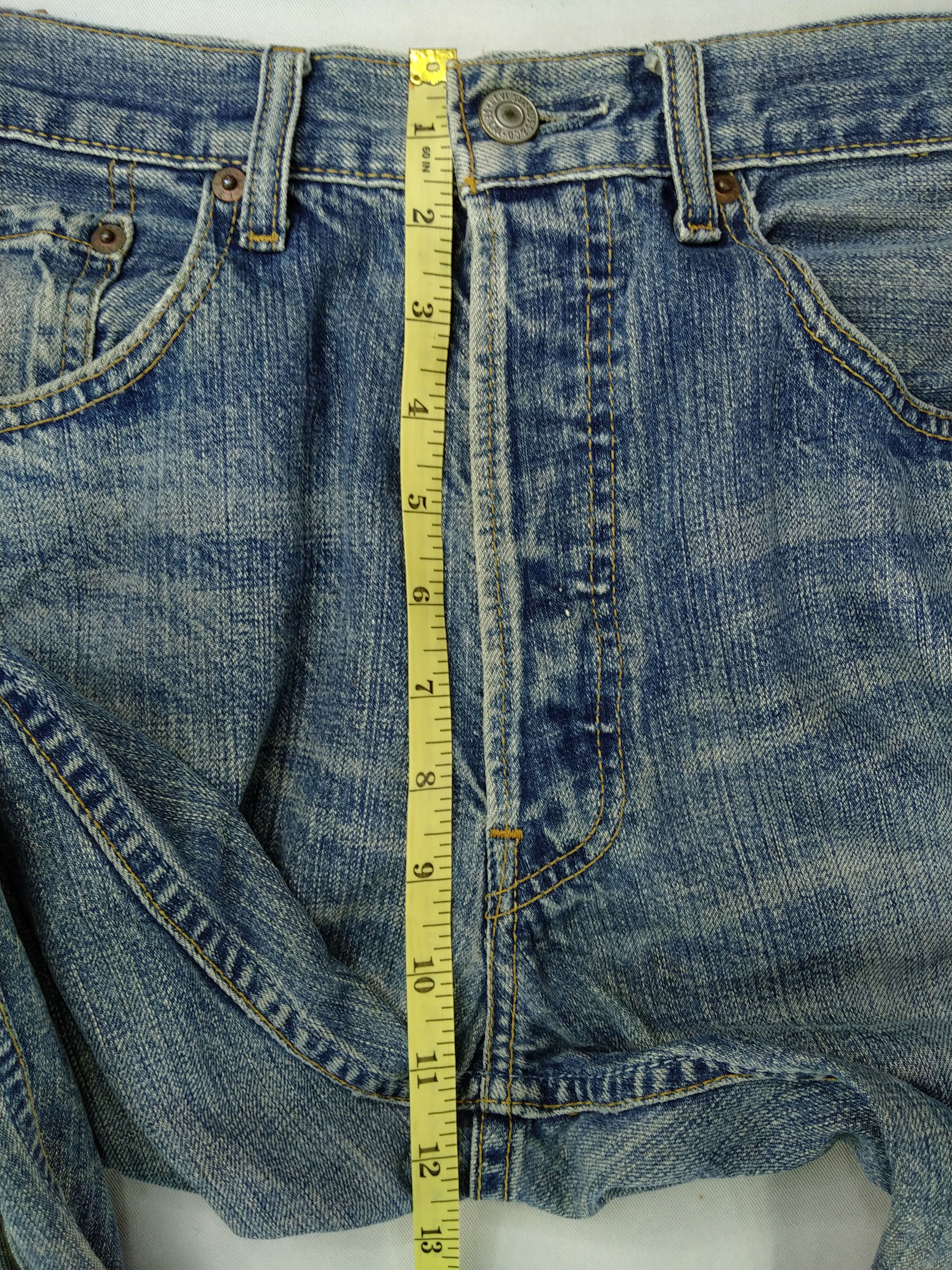 Levi's 90s Vintage Levi's 501 Distressed 31 x 28.5 Denim-JN231 Size US 31 - 6 Thumbnail