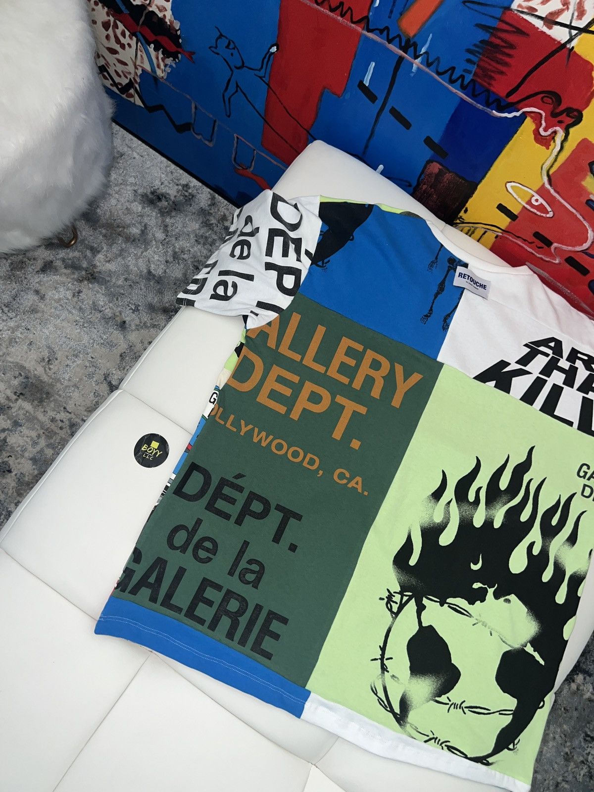 Gallery Dept. Gallery dept retouche cut off t shirt Size US XL / EU 56 / 4 - 5 Thumbnail