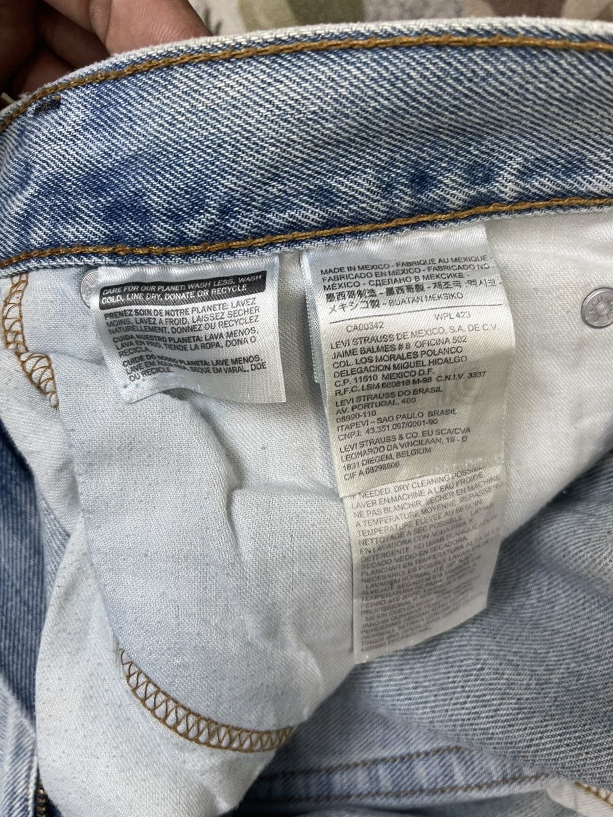 Levi's Vintage Levi’s 505 Straight Cut Faded Size US 38 / EU 54 - 14 Thumbnail