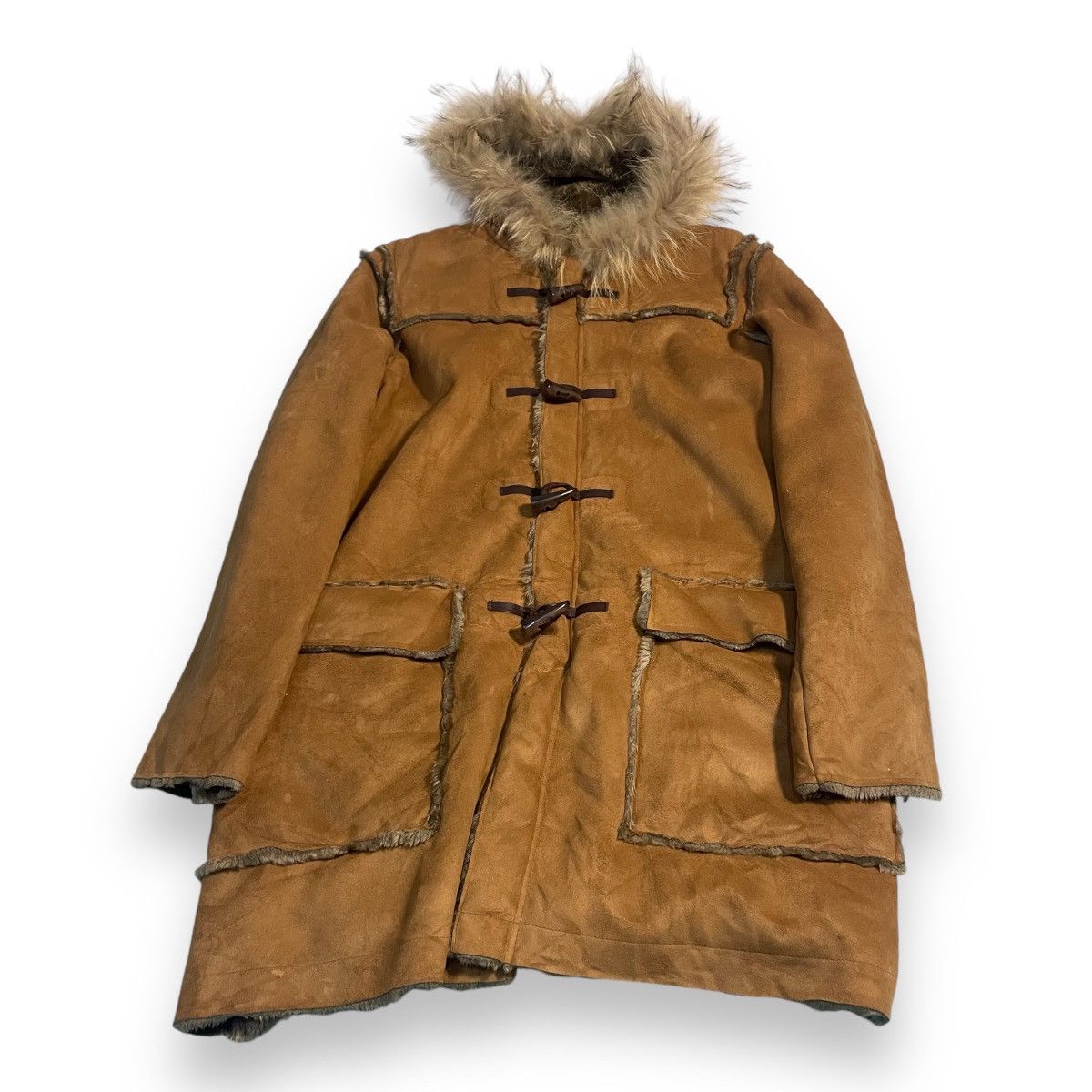 Issey Miyake 🇯🇵 BALANCE WEAR DESIGN VELVET FUR RACOON JACKET Size US L / EU 52-54 / 3 - 1 Thumbnail