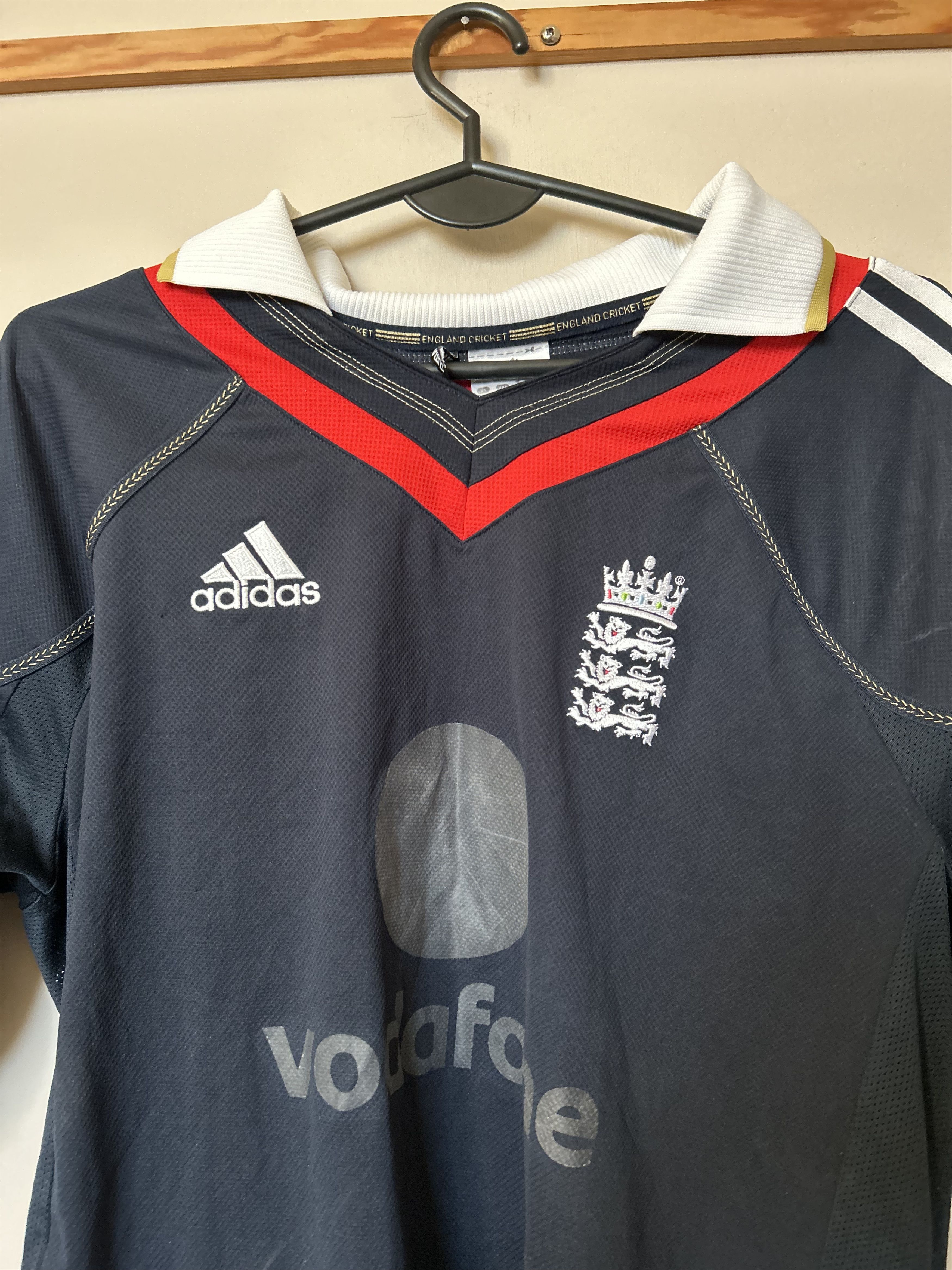 Adidas Cricket - ENGLAND 2009 - 2010 - Adidas - M - SALE Size US M / EU 48-50 / 2 - 5 Thumbnail