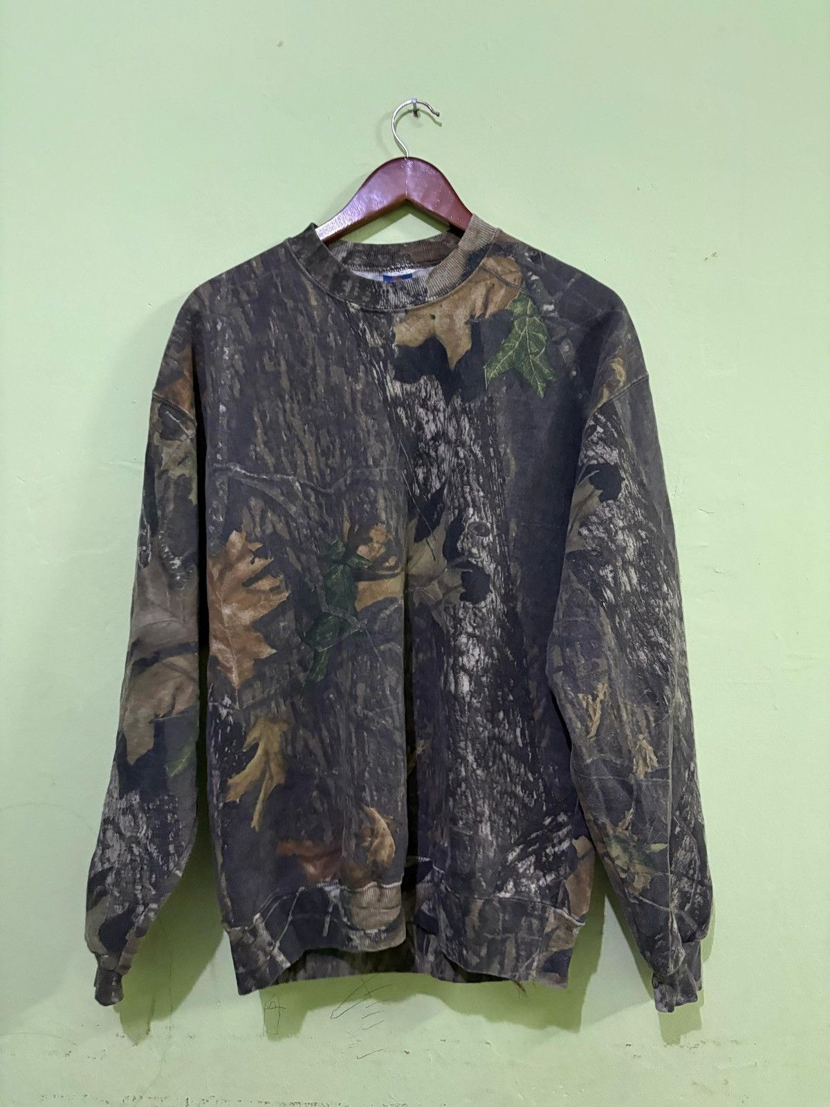 Vintage Vintage Wooded Full Print Sweatshirt Design Size US L / EU 52-54 / 3 - 1 Thumbnail