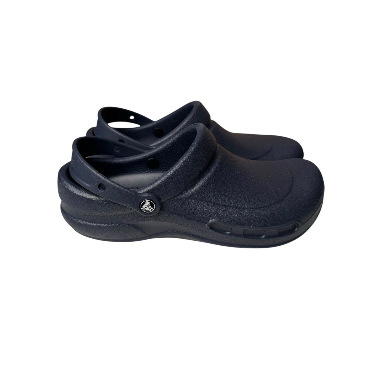 Crocs Crocs NEW Bistro Work Clogs Navy Blue Men’s 11 Size US 11 / EU 44 - 3 Thumbnail