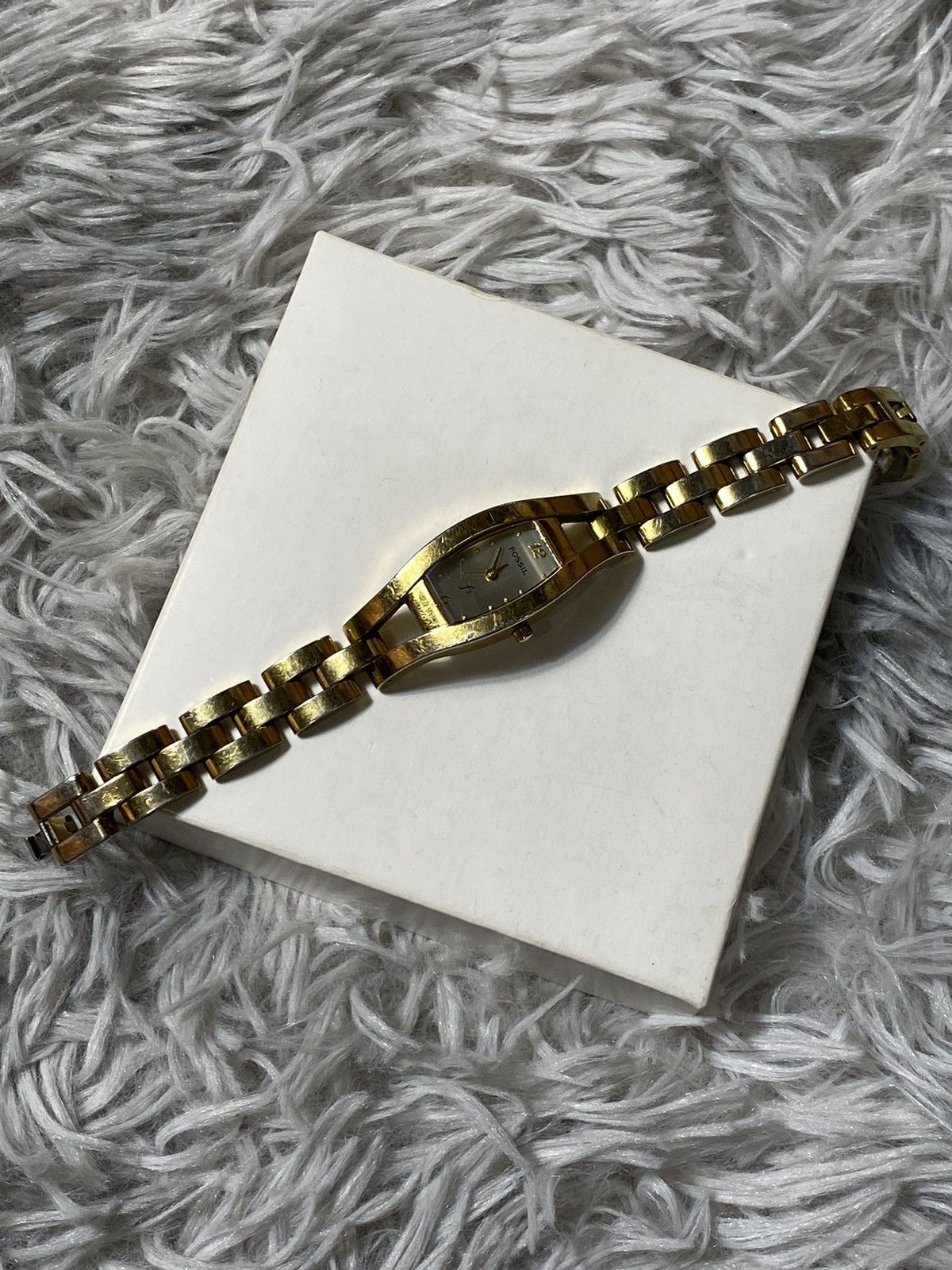 Fossil Fossil Gold-Tone Bracelet Watch - Japanese Brand Size ONE SIZE - 9 Thumbnail