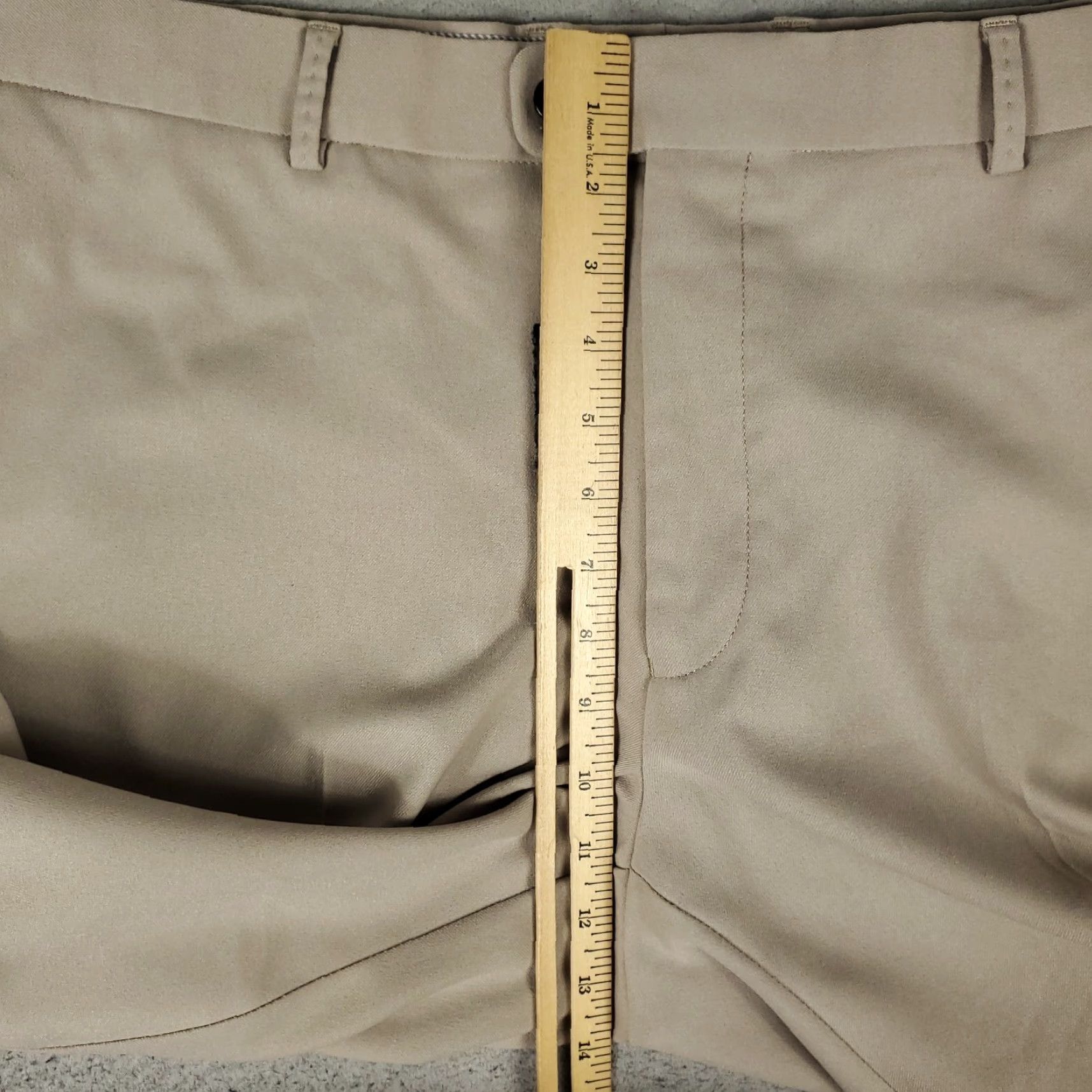 Peter Millar Peter Millar Pants Mens 38x27 Beige Chino Trousers 5-Pocket Slash Pocket Regular Straight Belge? Size US 38 / EU 54 - 4 Thumbnail