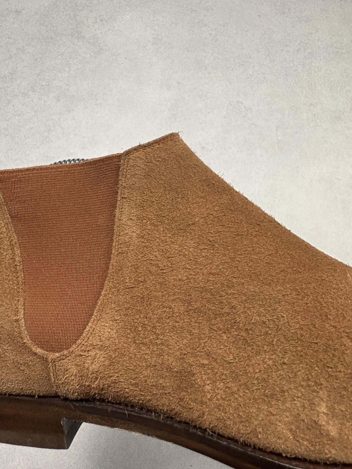 Crockett & Jones Crockett & Jones Cranford 3 Brown Camel Suede Chelsea Boots Size US 7.5 / EU 40-41 - 17 Thumbnail