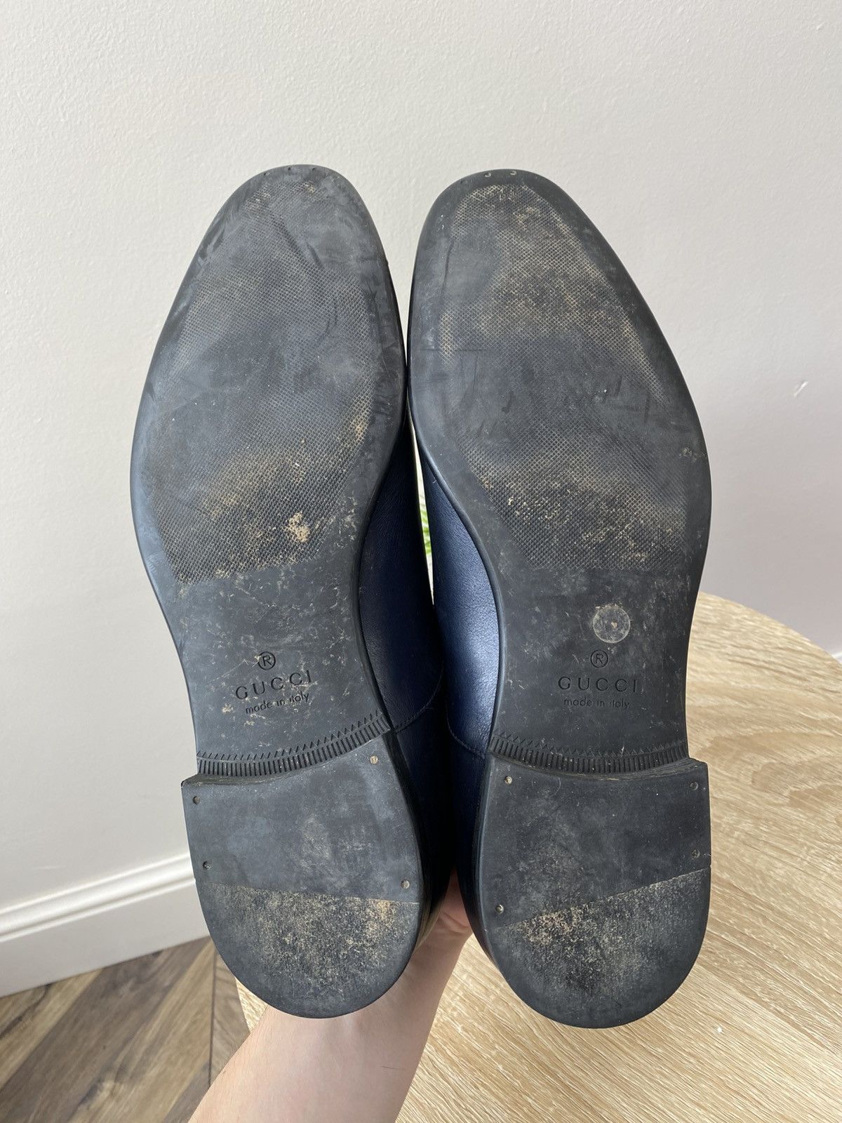 Gucci Vintage Gucci Leather Dress Shoes Size US 10 / EU 43 - 8 Thumbnail