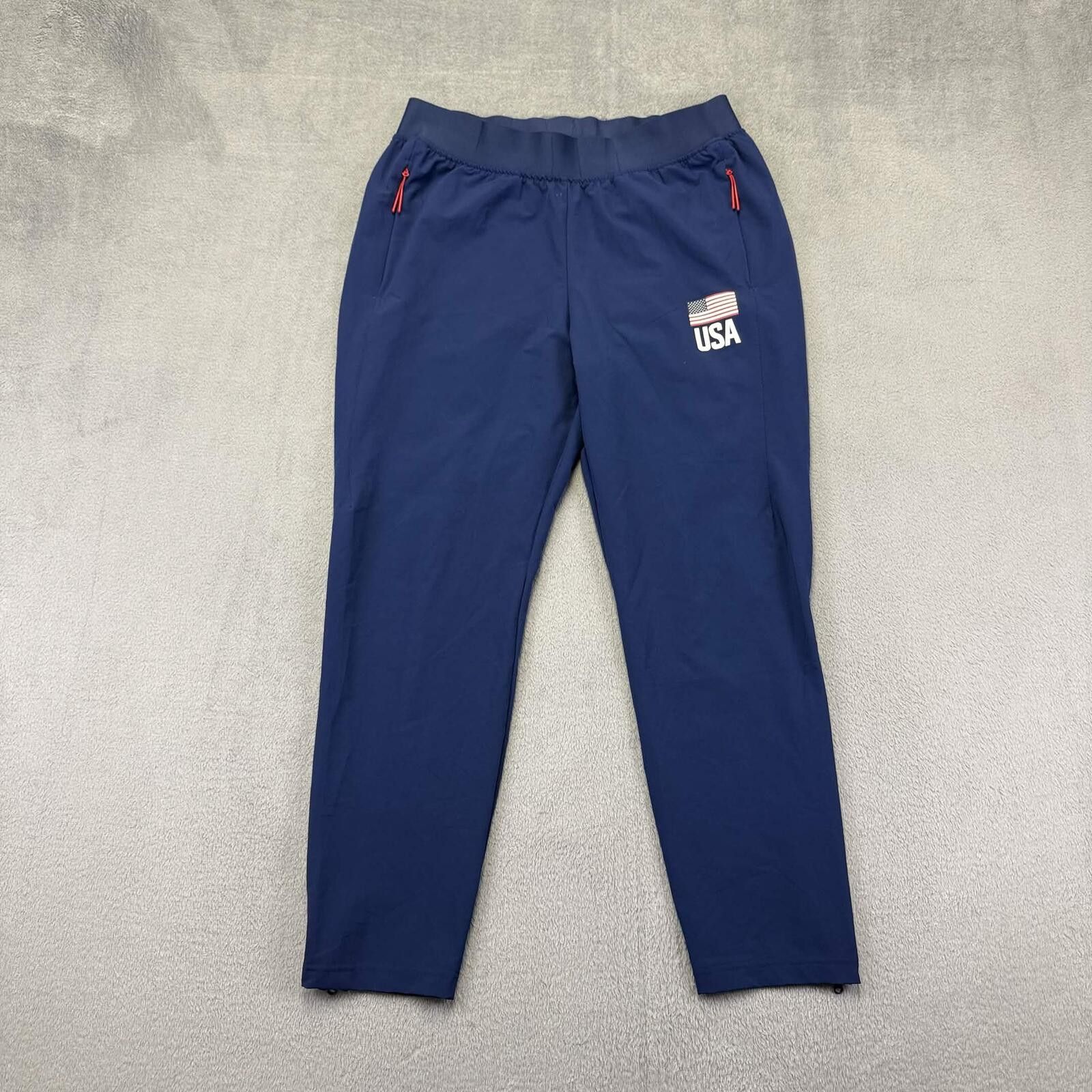 Adidas Adidas Vintage USA Falg Logo Blue A thletic Tracksuit Size US 36 / EU 52 - 1 Thumbnail