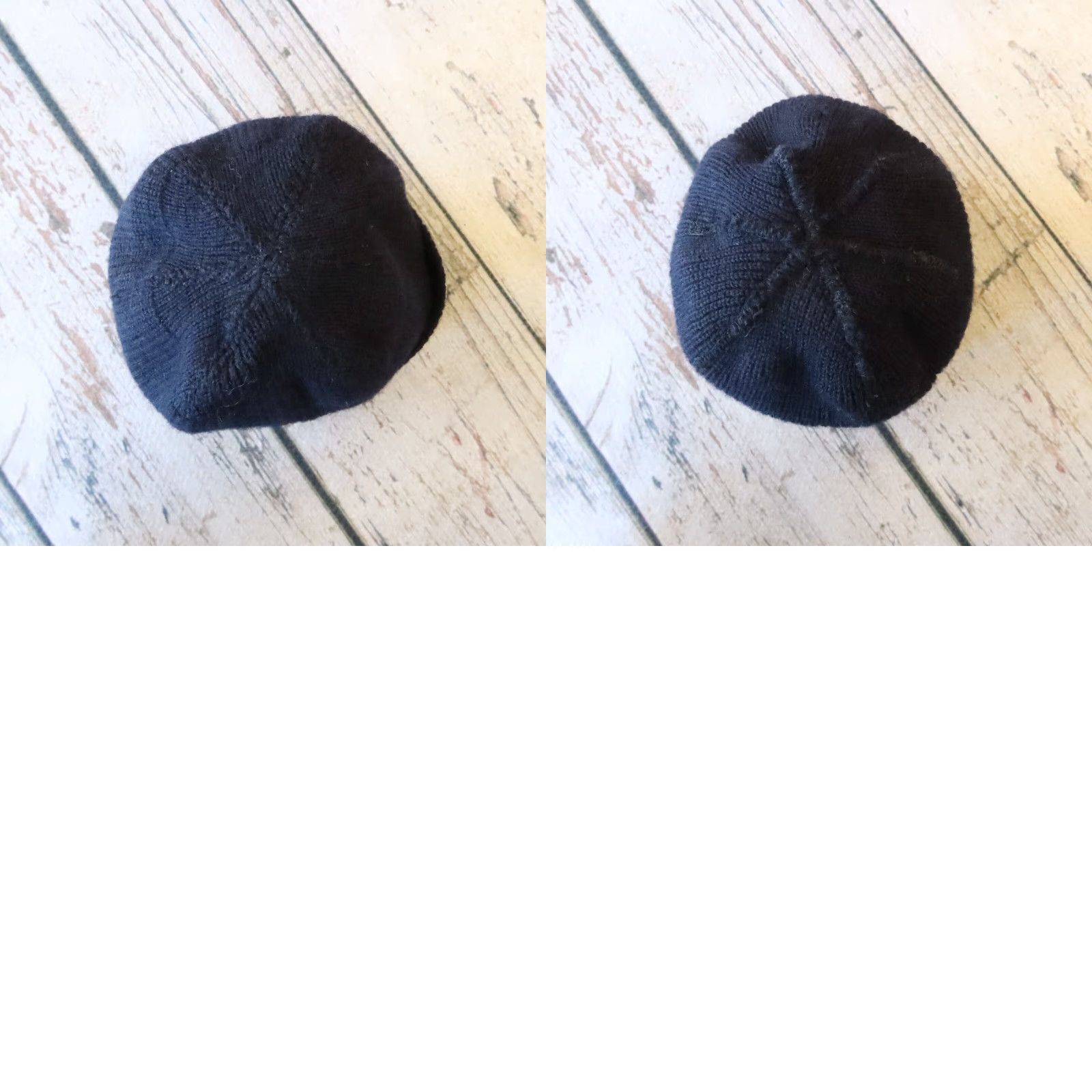 Swatch VINTAGE US Navy Wool Watch Cap Beanie - Men One Size Blue Wool Beanie Navy Cap Vintage Navy Wool Hat Mens Beanie Cap Size ONE SIZE - 8 Thumbnail