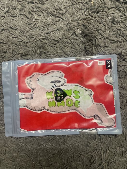 Human Made HUMAN MADE x KAWS Animal Pattern Bandana NEW RARE Nigo