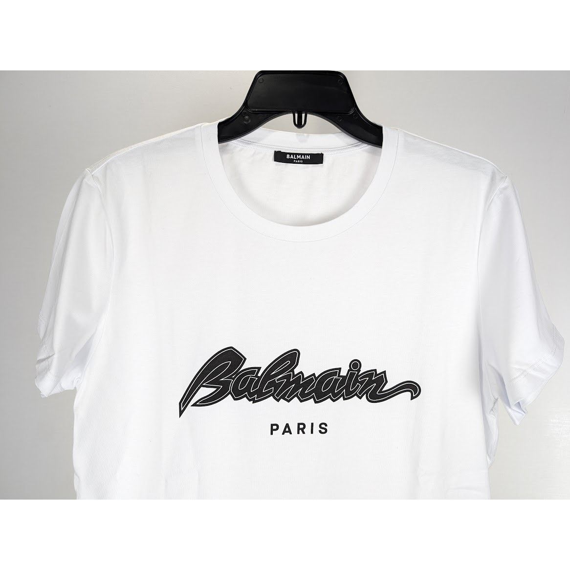 Balmain o1rshd1 Classic Logo T-Shirt in White Size US M / EU 48-50 / 2 - 4 Thumbnail