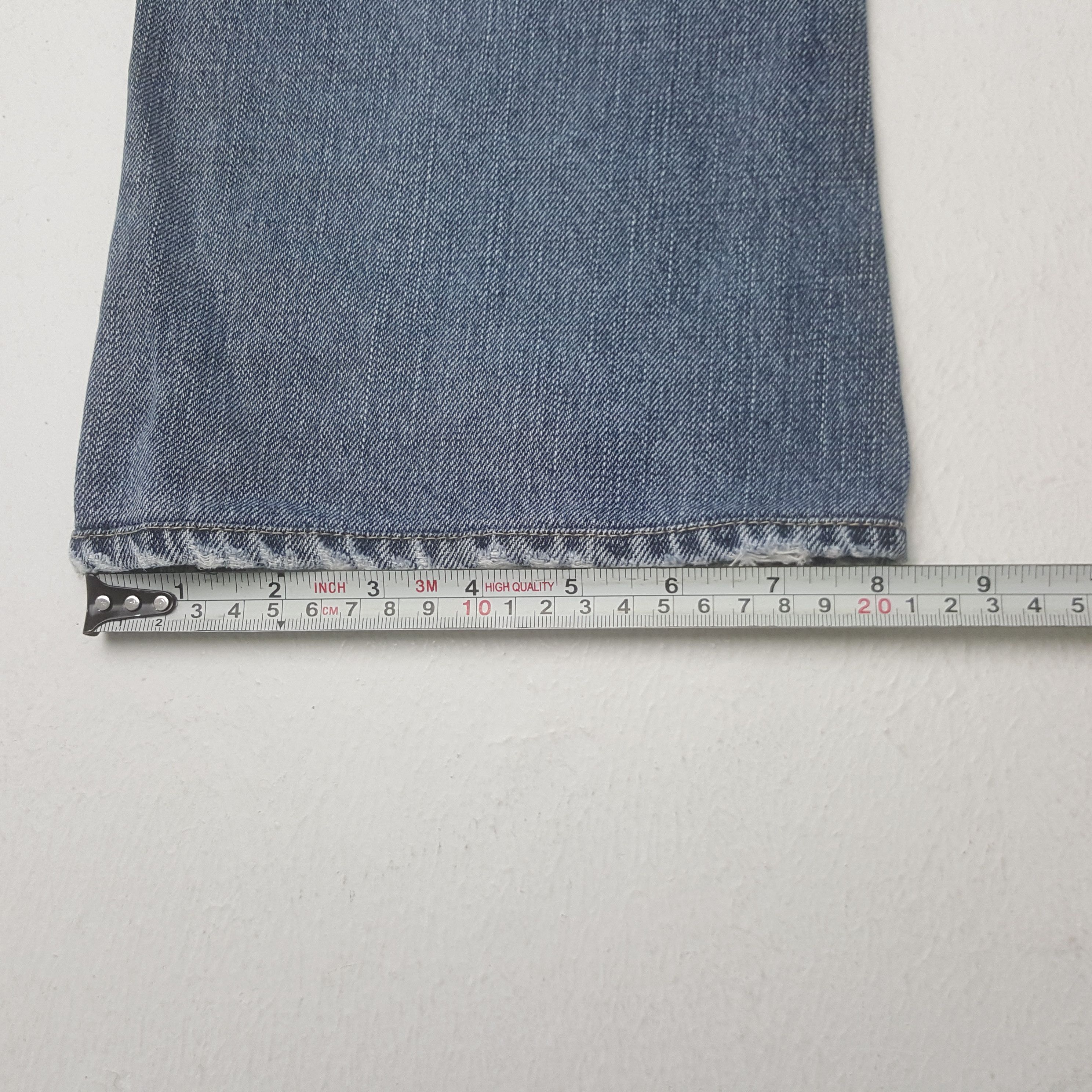 Le Grande Bleu (L.G.B.) Vintage L.G.B. Le Grande Bleu Japanese Distressed Denim Jean Size US 31 - 14 Thumbnail