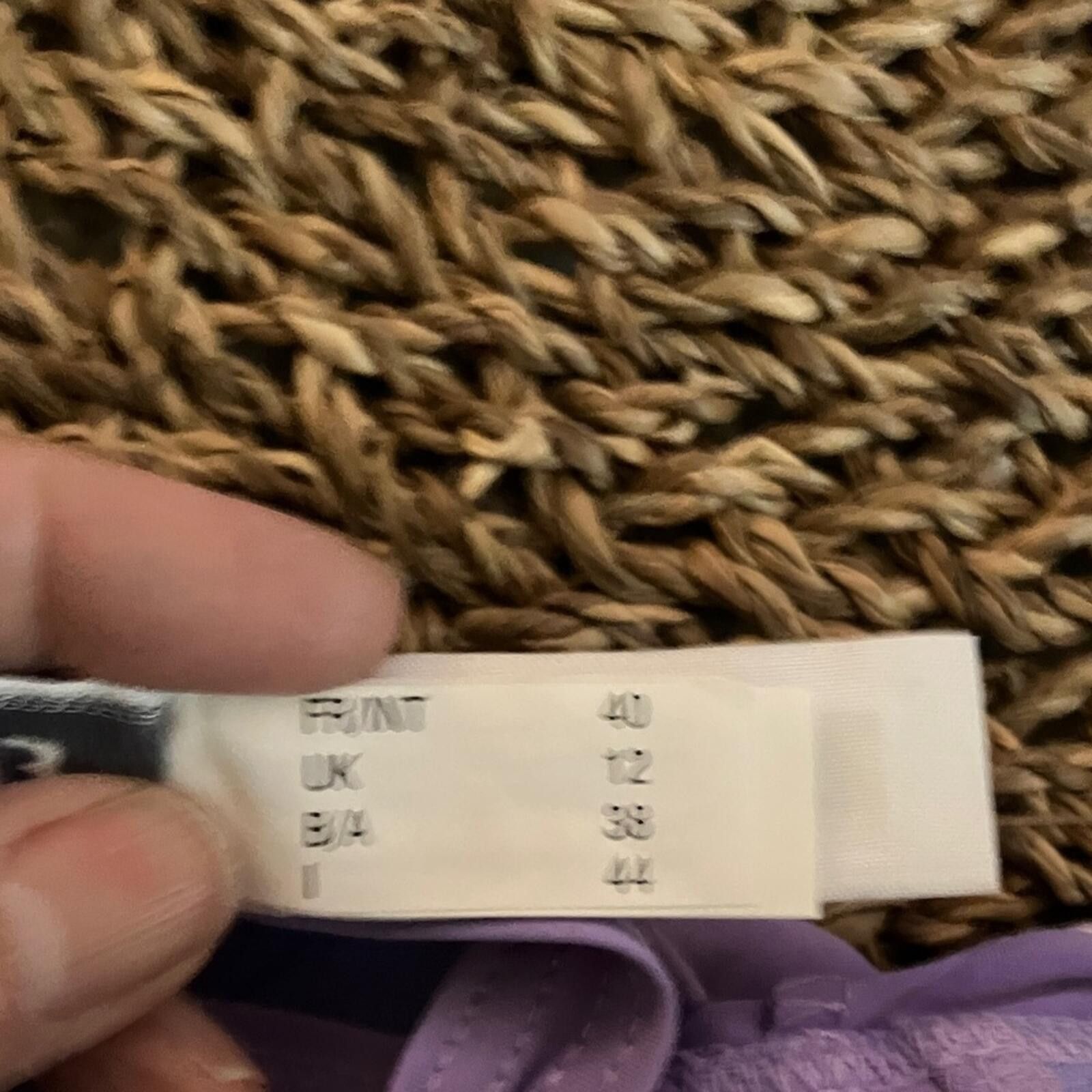 Other NWOT Etam Lavender Bow Bikini Set Size ONE SIZE - 7 Thumbnail