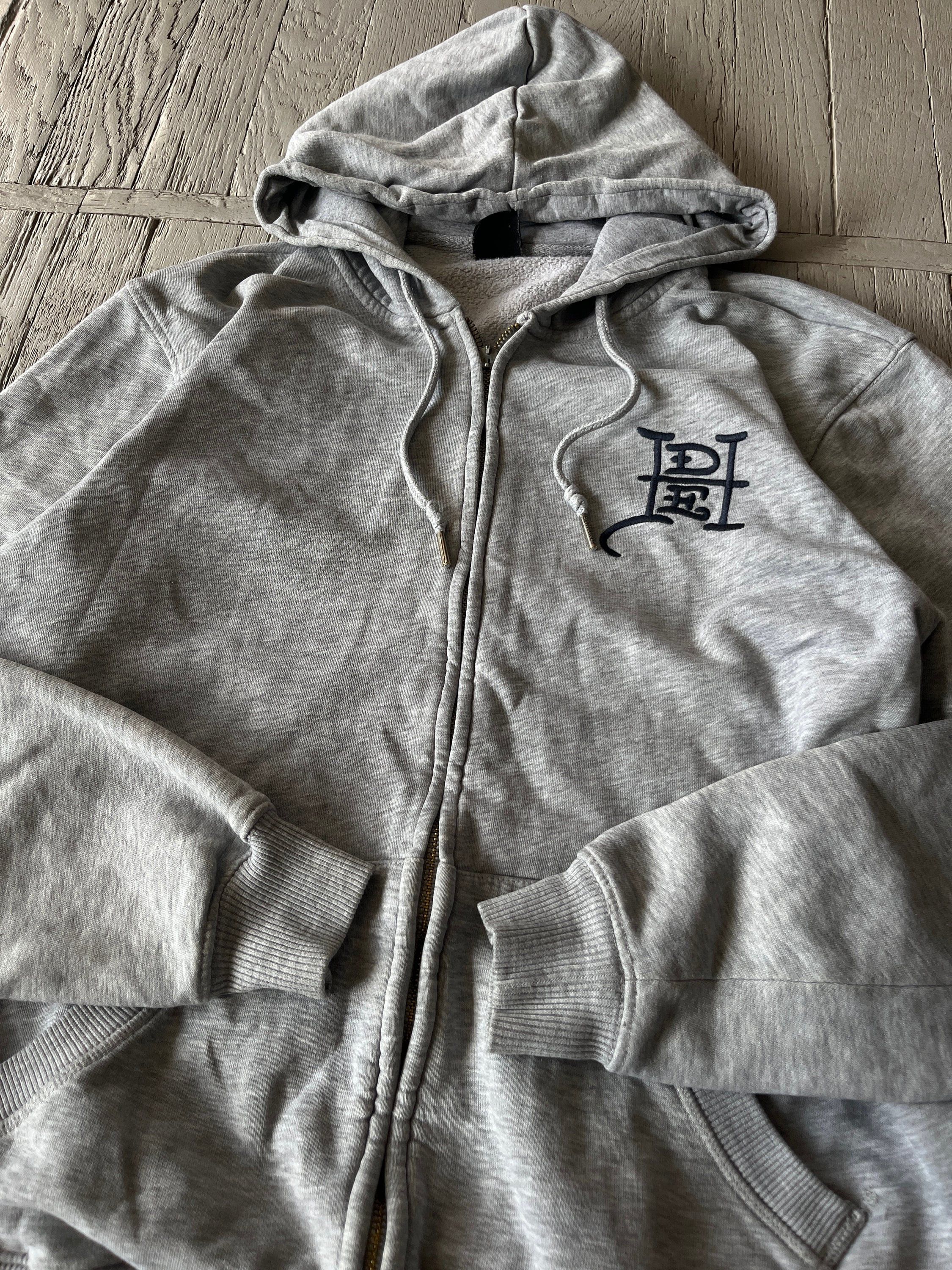 Ed Hardy × Vintage Vintage Ed Hardy Zip Hooded Sweatshirt Size US M / EU 48-50 / 2 - 10 Thumbnail