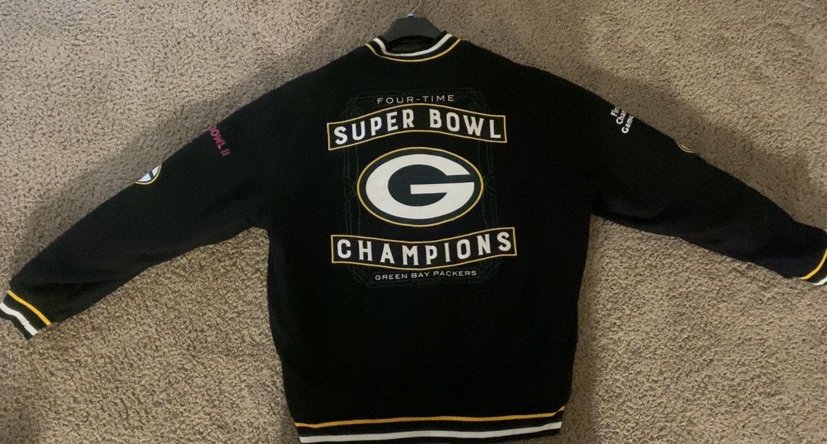 NFL Authentic Green Bay Packers Reversible Super Bowl Varsity Size US XL / EU 56 / 4 - 5 Thumbnail