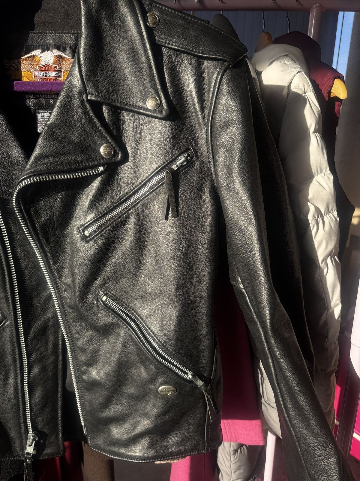 Harley Davidson Harley Davidson Leather Jacket Size Small Size US S / EU 44-46 / 1 - 4 Thumbnail