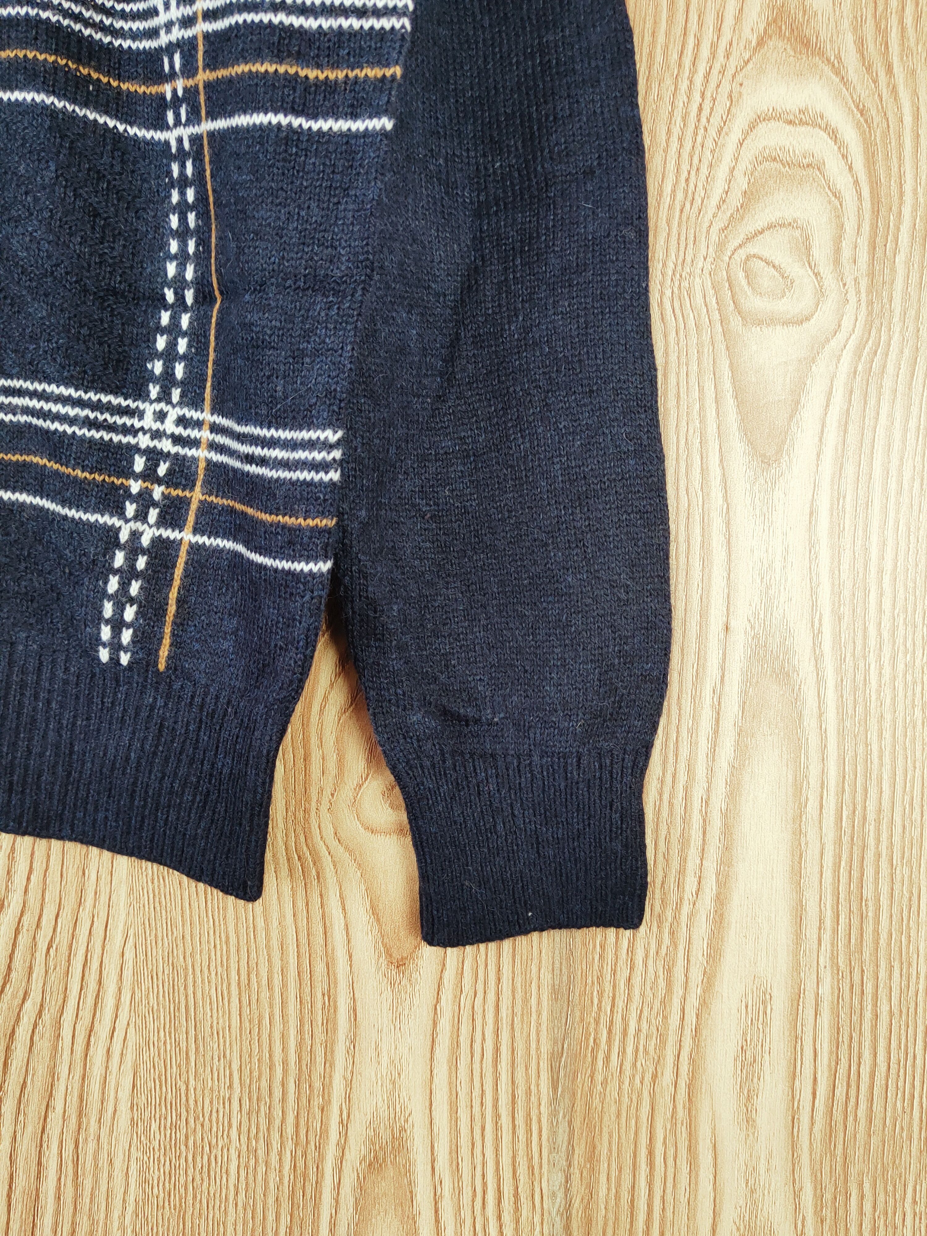 Homespun Knitwear × Japanese Brand × Vintage Vitesse Navy Knitwear Sweatshirts #W821 Size US L / EU 52-54 / 3 - 6 Thumbnail