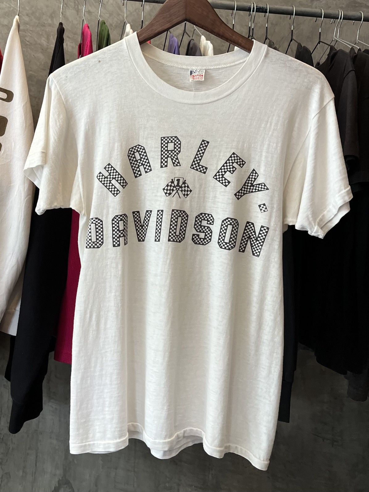 Harley Davidson × Vintage 50’s Harley-Davidson Super Rare Size US M / EU 48-50 / 2 - 1 Thumbnail