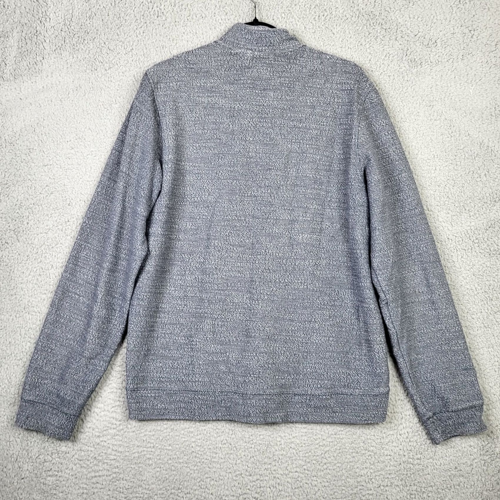 Marine Layer Marine Layer Mens Size L 1/4 Button up Sweatshirt Size US L / EU 52-54 / 3 - 2 Thumbnail